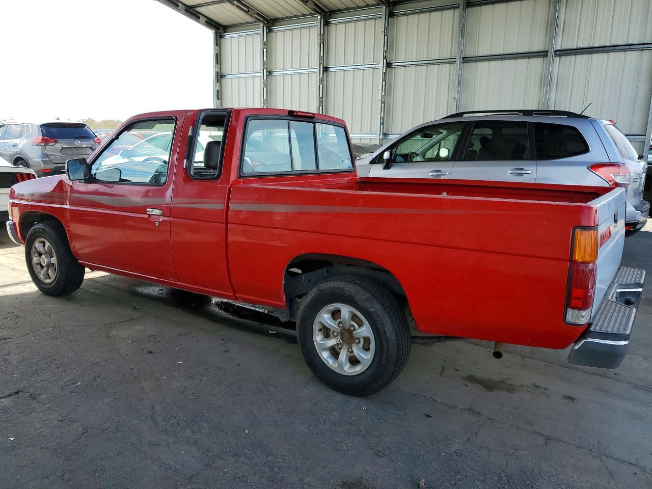 1997 Niss Truck Xe Red vin: 1N6SD16S4VC315348