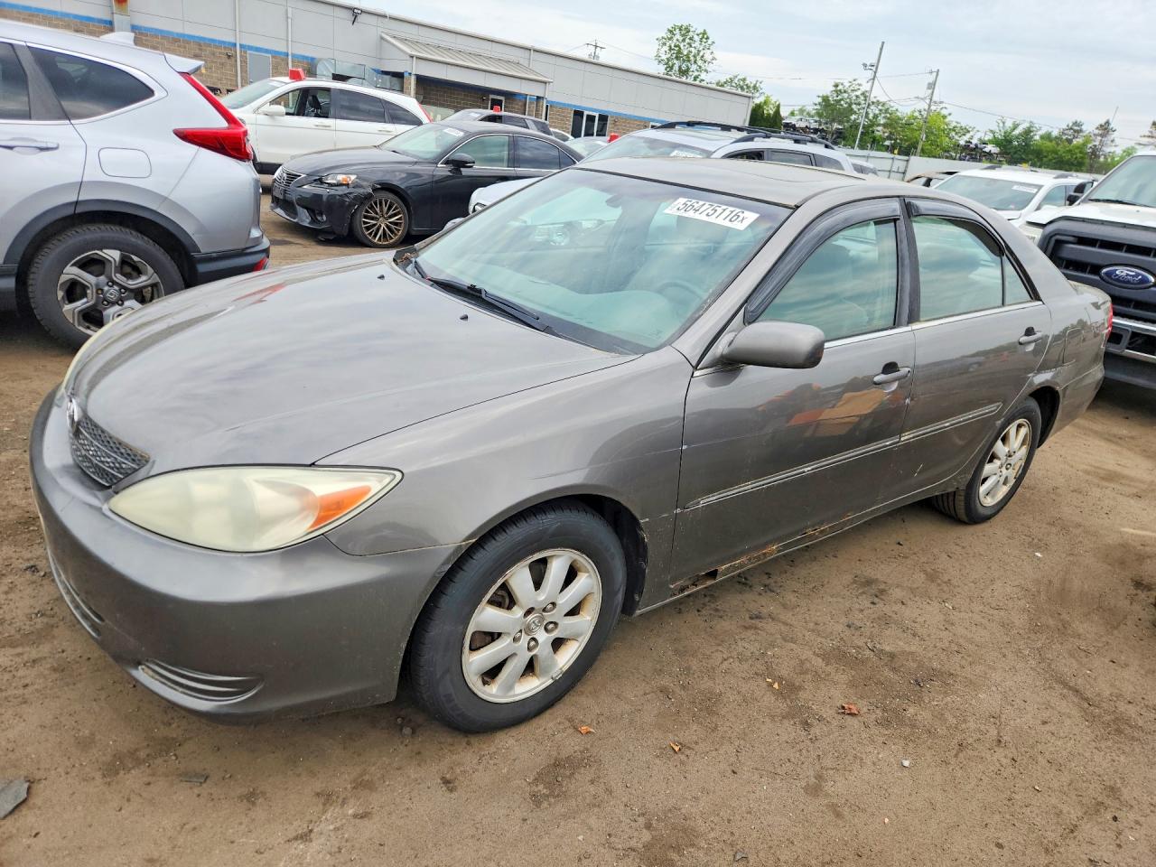 2002 Toyota Camry Xle V6 Gray vin: 4T1BF30K52U513679
