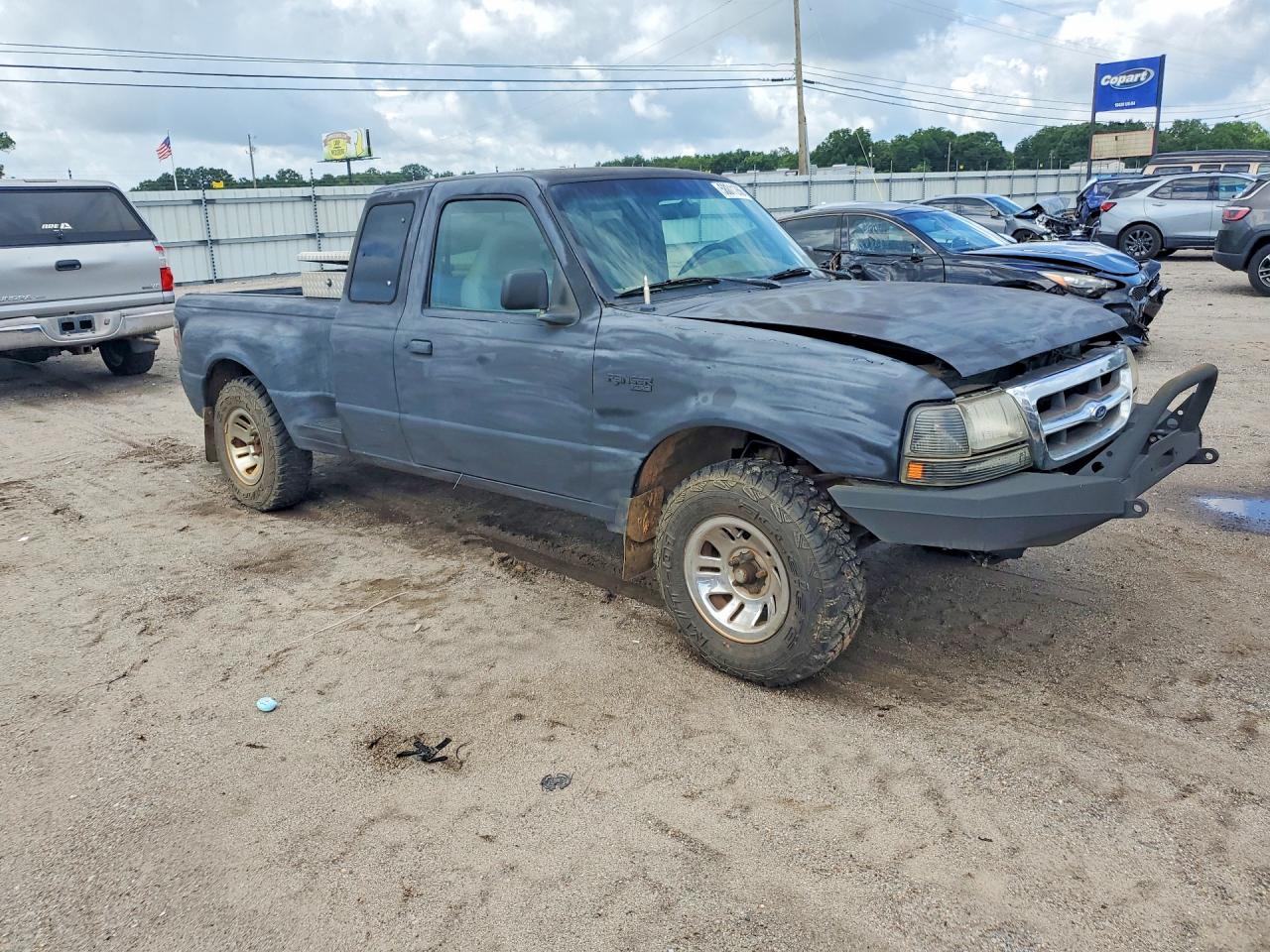 1999 Ford Ranger Super Cab Black vin: 1FTYR14V1XPB79848