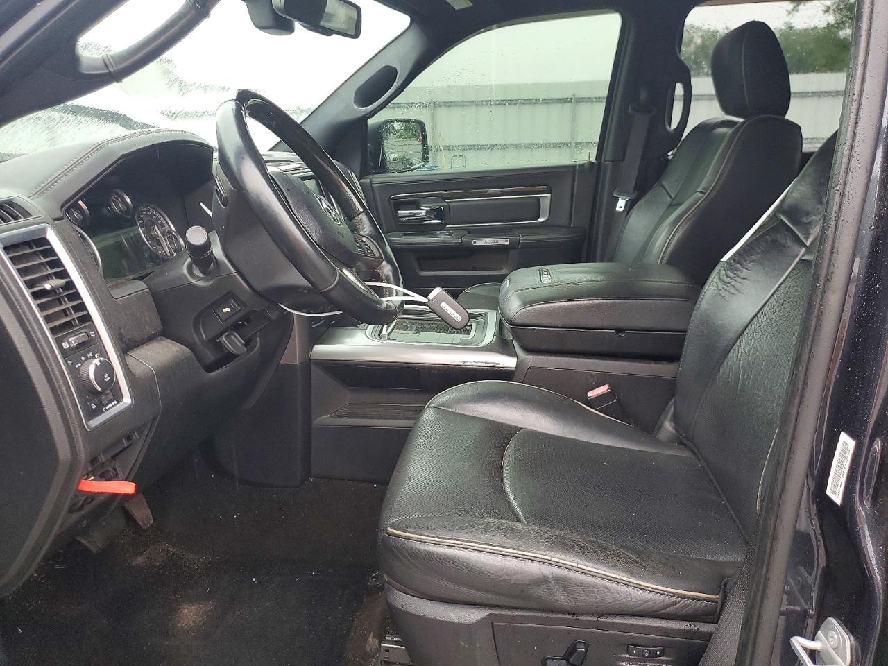 2015 Ram 1500 Longhorn Black vin: 1C6RR7PM6FS756838