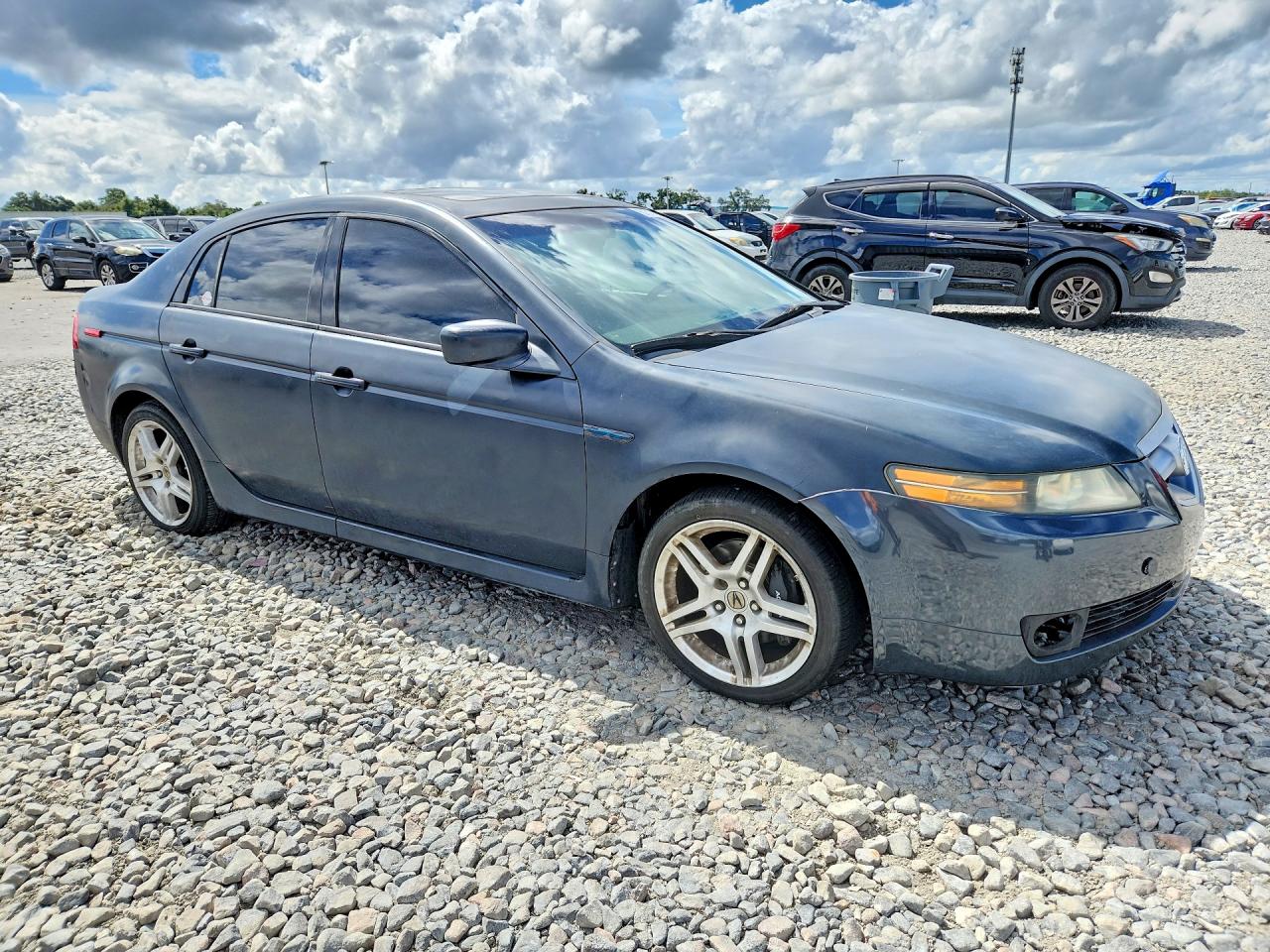 2005 Acura Tl Gray vin: 19UUA65585A079085