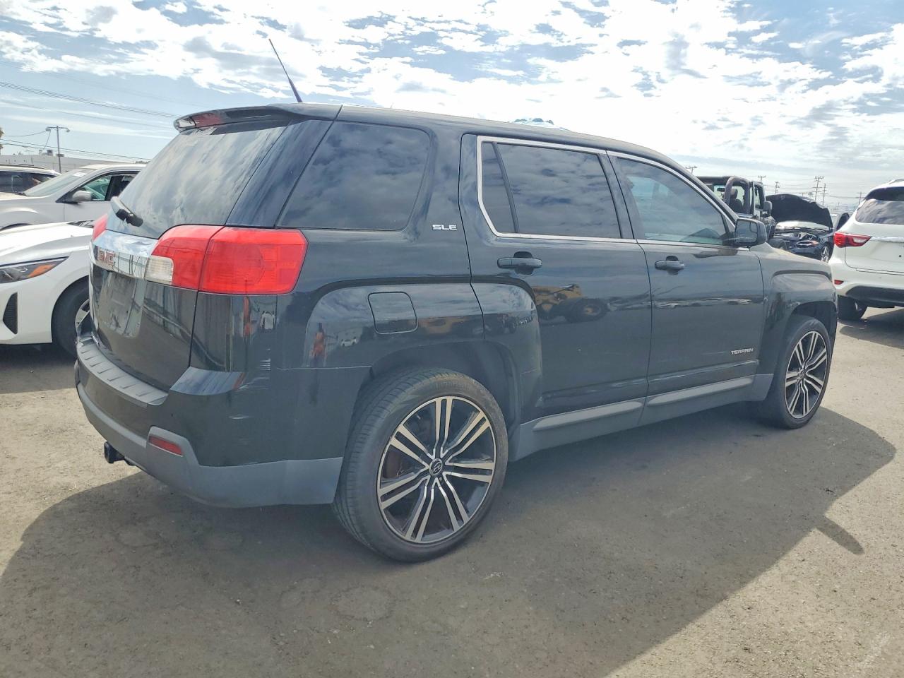 2013 Gmc Terrain Sle Black vin: 2GKALMEK5D6116096
