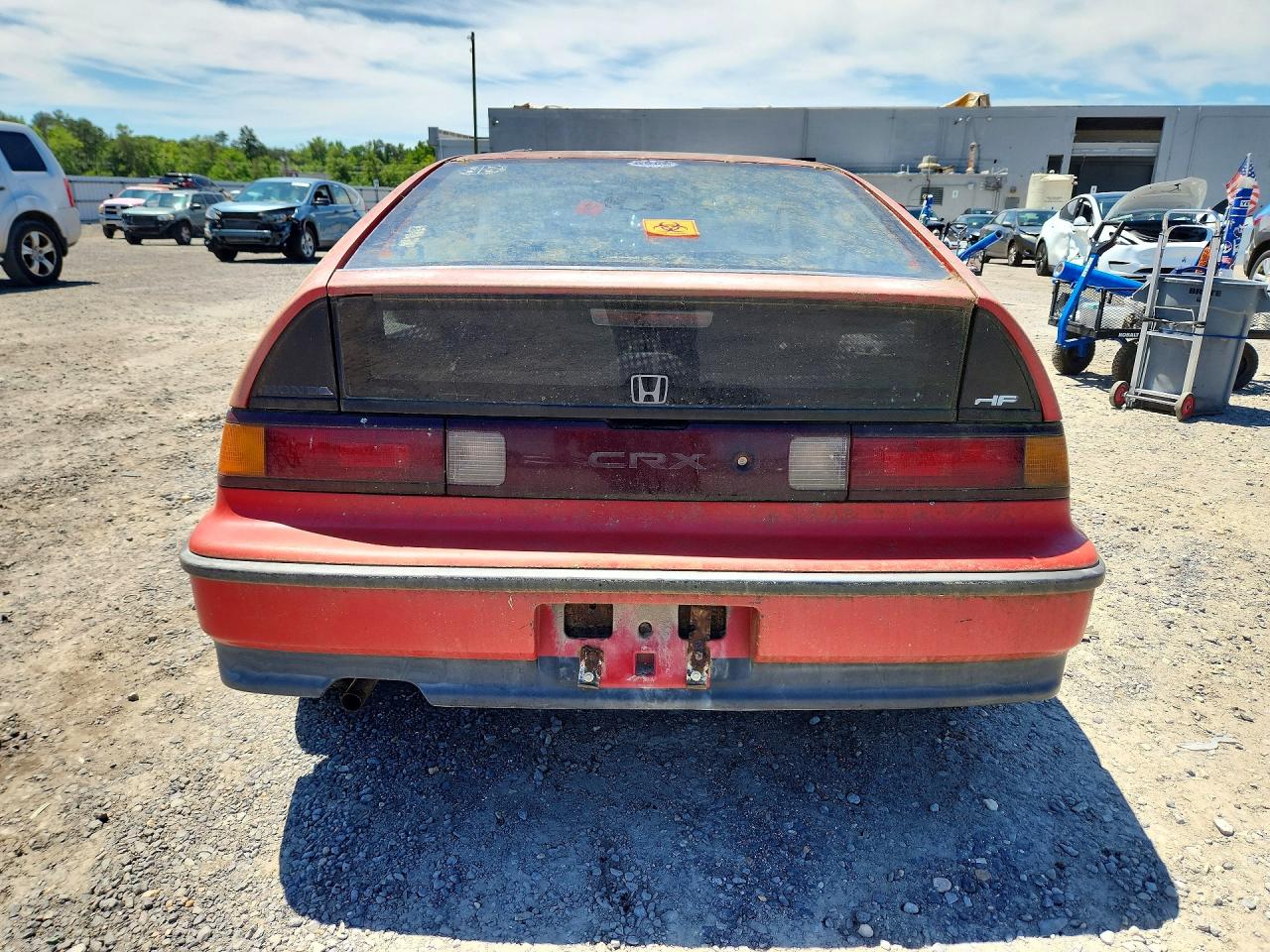 1991 Honda Civic Crx 1.5 Hf Red vin: JHMED8360MS007855