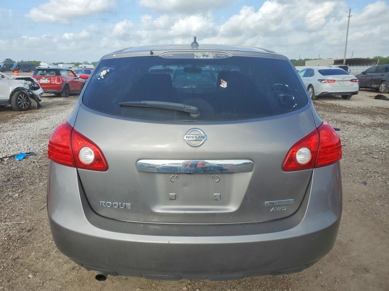 2012 Nissan Rogue S Gray vin: JN8AS5MV5CW397518