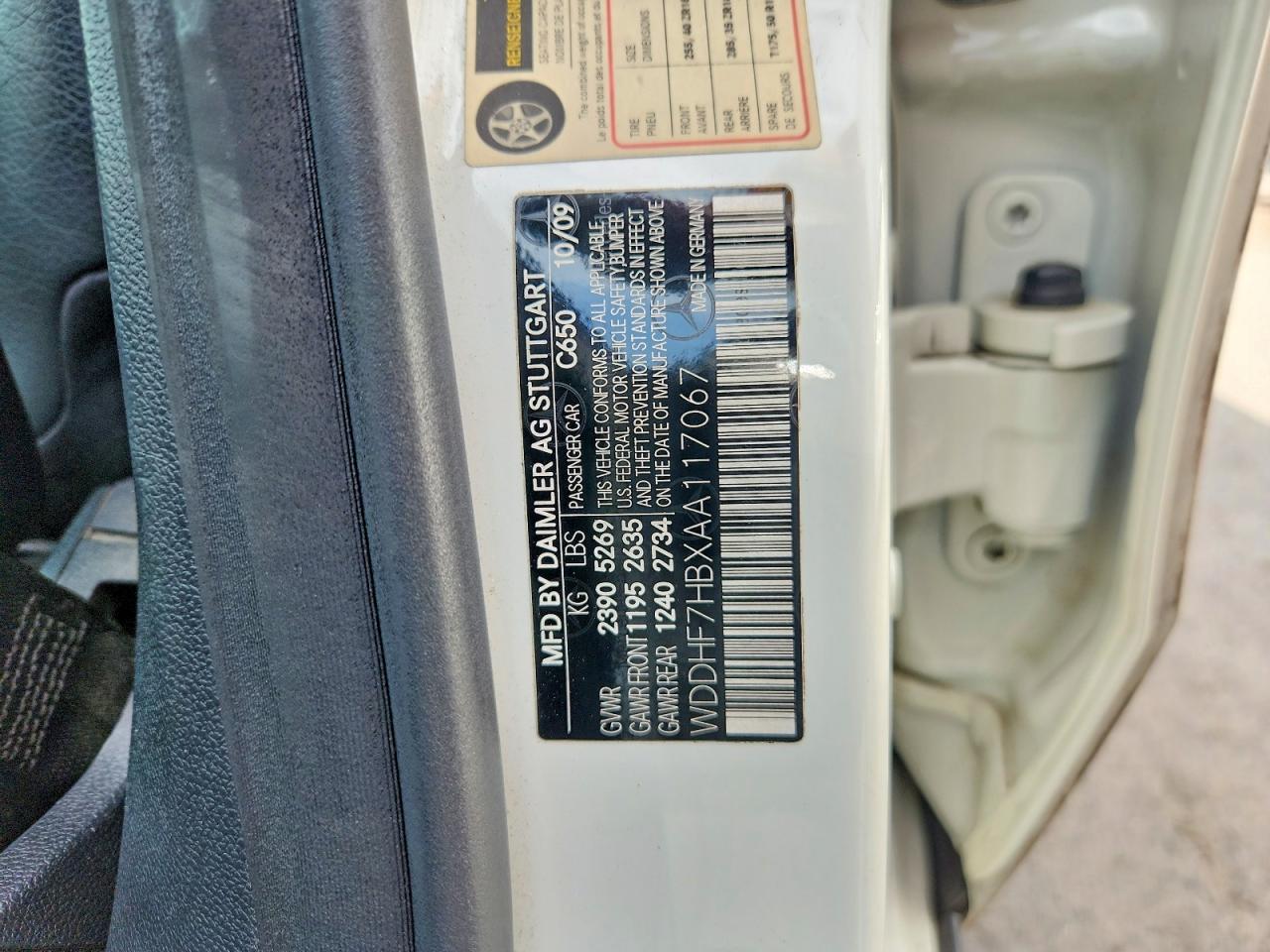 2010 Mercedes-benz E 63 Amg Белый vin: WDDHF7HBXAA117067