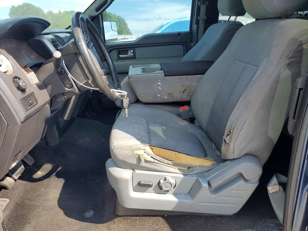 2013 Ford F150 Super Cab Blue vin: 1FTEX1CMXDFA75460