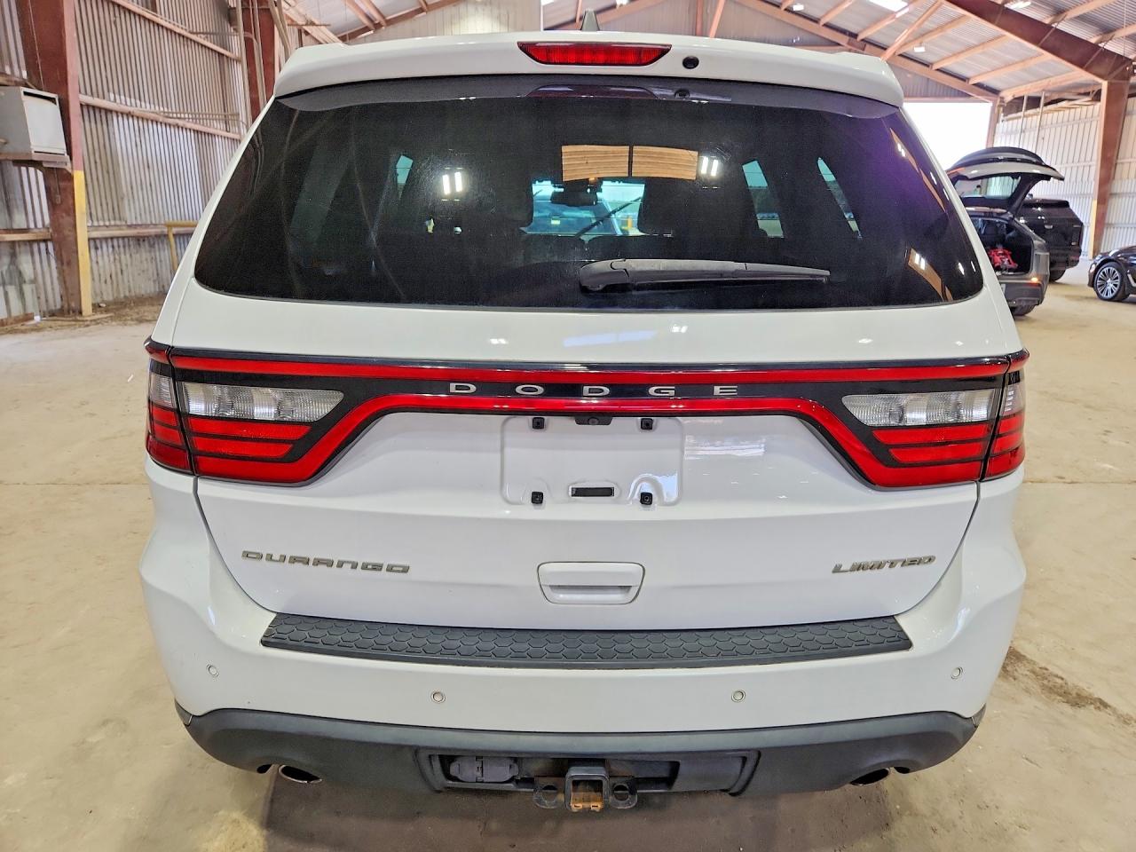 2014 Dodge Durango Limited White vin: 1C4SDHDT7EC588193