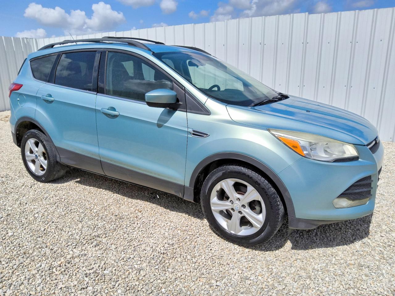 2013 Ford Escape Se Blue vin: 1FMCU0GX7DUA25718