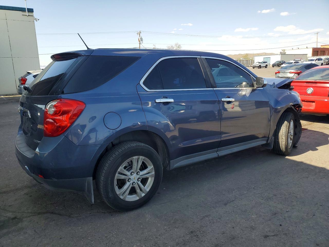 2013 Chevrolet Equinox Ls Blue vin: 2GNALBEK4D6278485