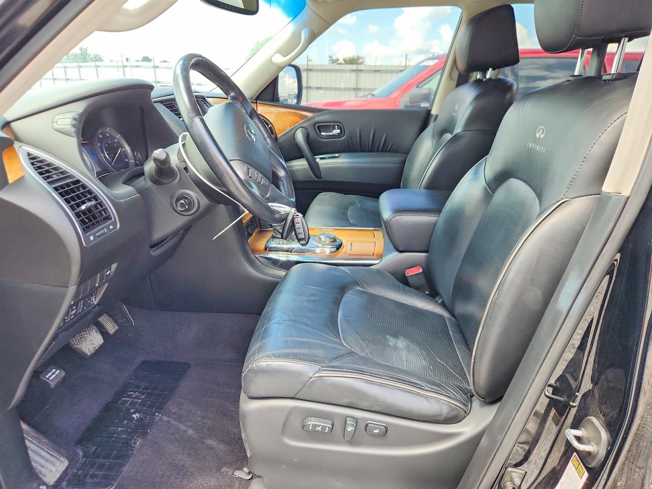 2012 Infiniti Qx56 Base Black vin: JN8AZ2NE3C9022718
