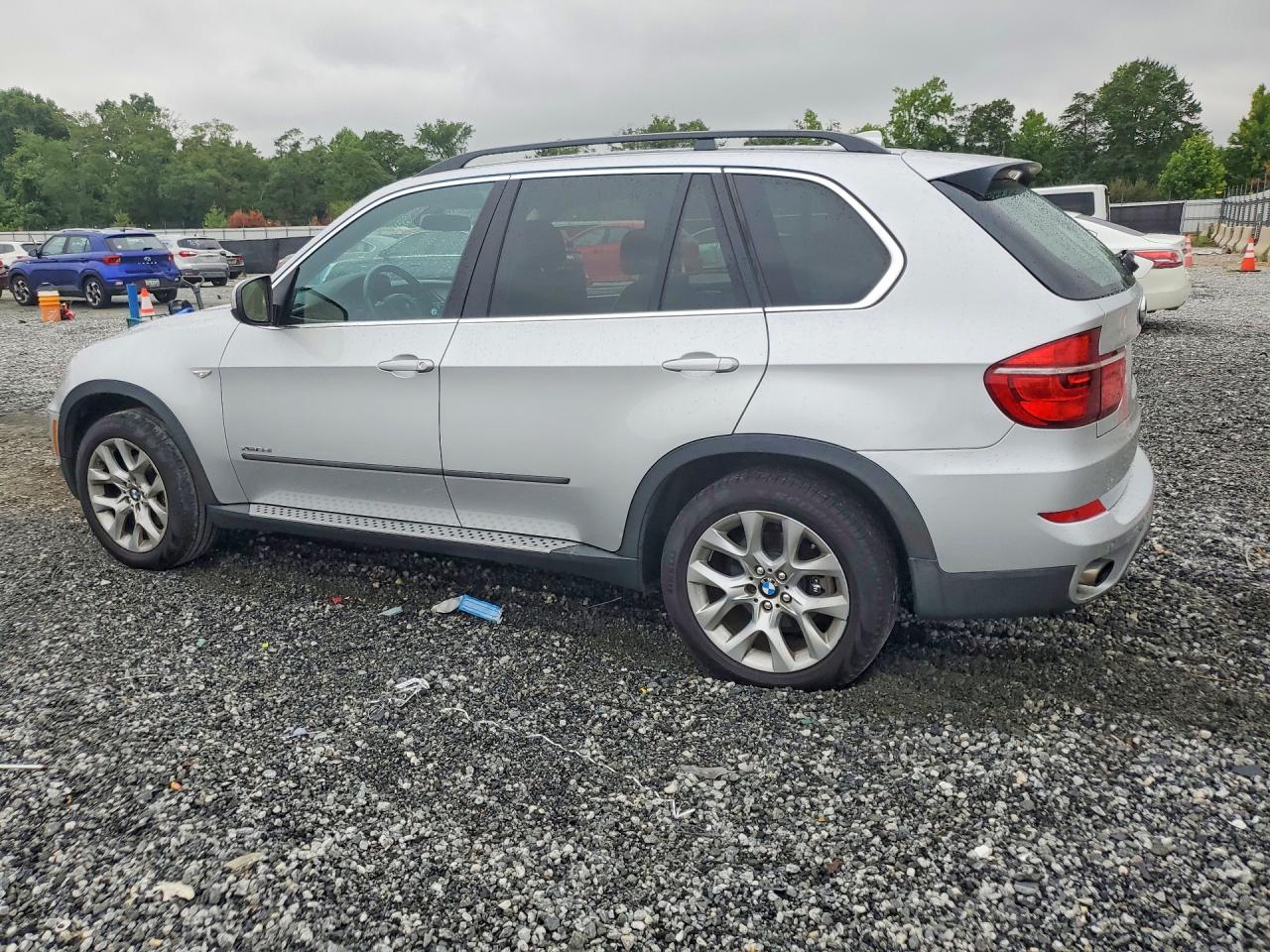 2013 Bmw X5 Xdrive35i Silver vin: 5UXZV4C5XD0B06938