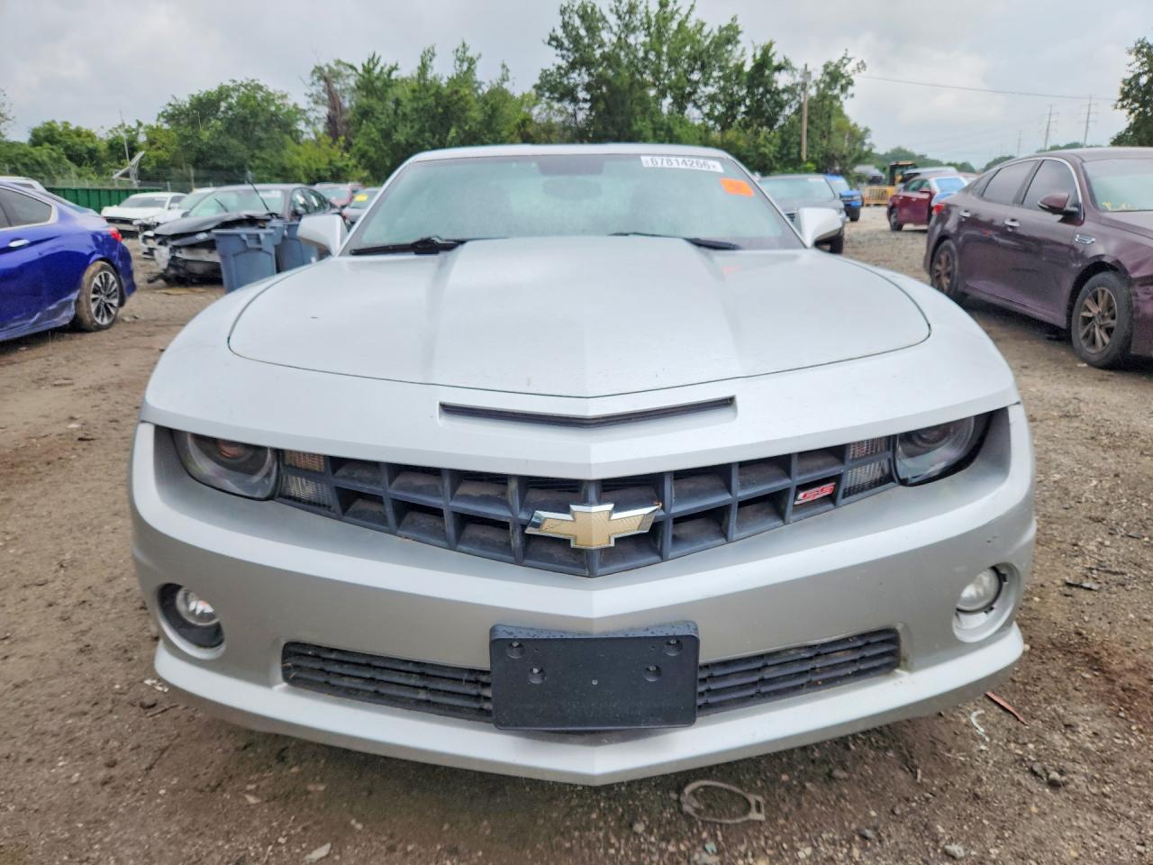 2010 Chevrolet Camaro Ss Серебряный vin: 2G1FS1EW7A9227709