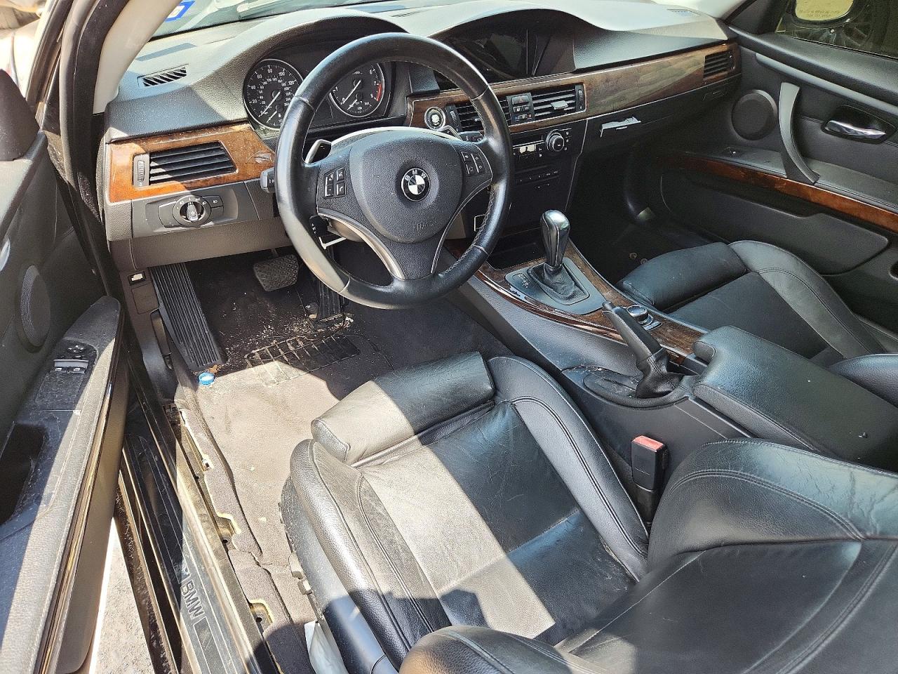 2011 Bmw 328 I Black vin: WBAKE3C50BE557478
