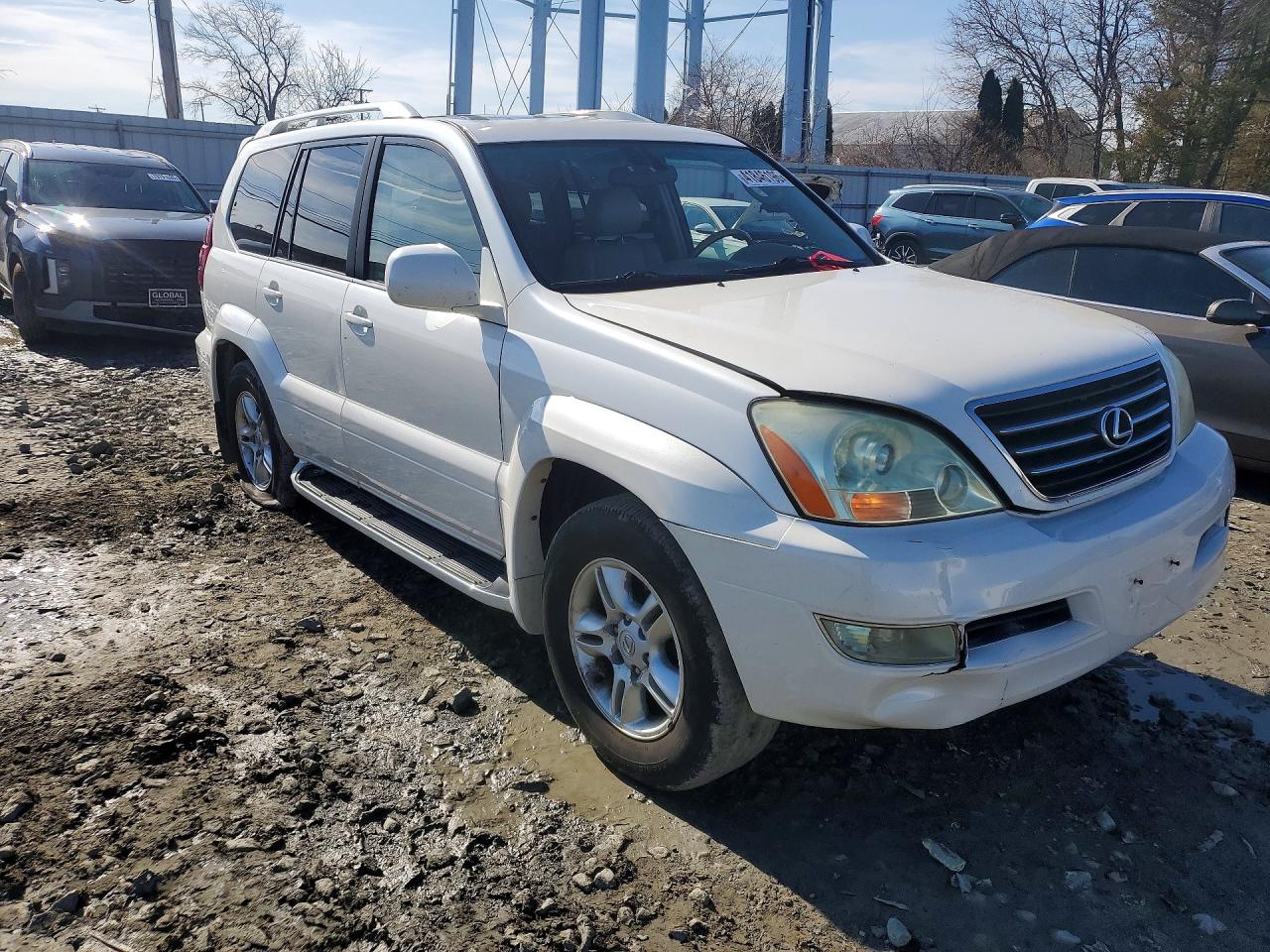 2005 Lexus Gx 470 Base Белый vin: JTJBT20X650076075