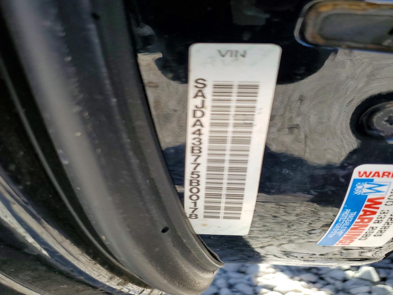 2007 Jaguar Xk Черный vin: SAJDA43B775B00178