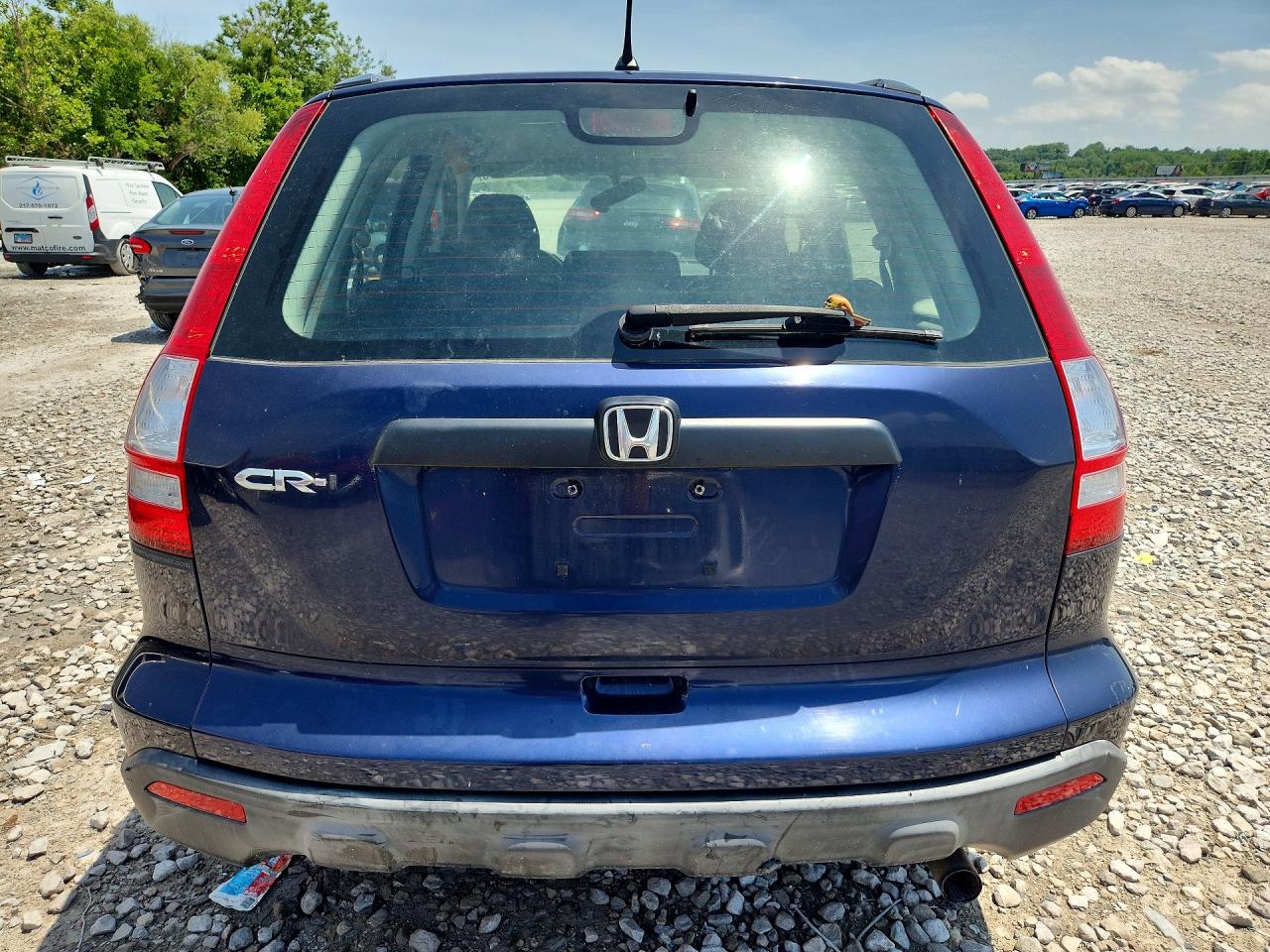 2008 Honda Cr-v Lx Синий vin: JHLRE38348C036957