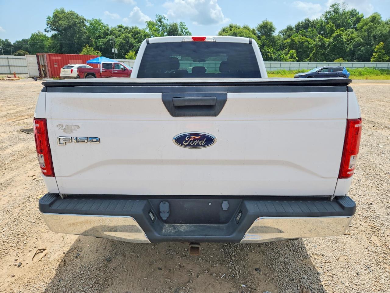 2015 Ford F150 Supercrew Белый vin: 1FTFW1EG3FKD85295