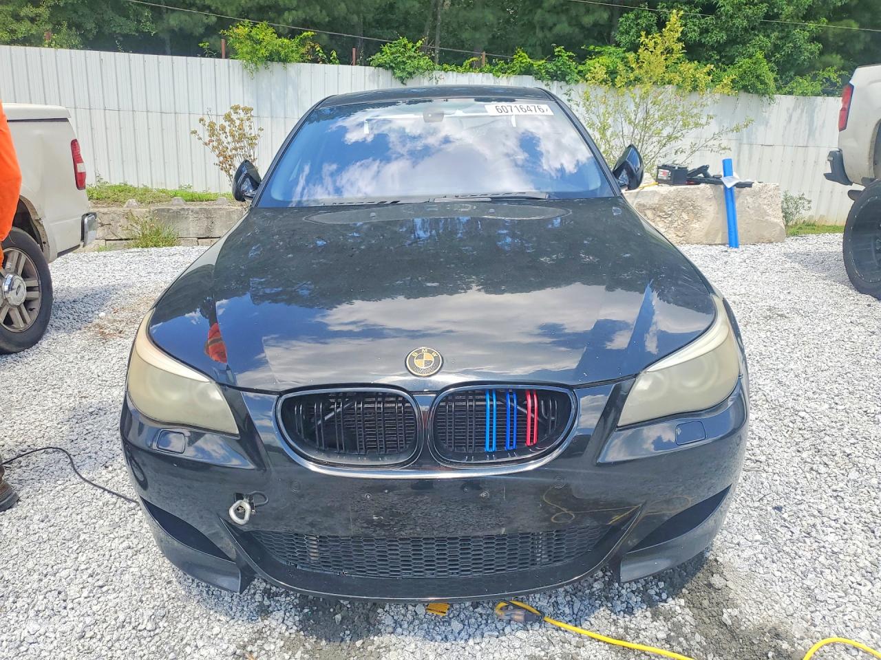 2007 Bmw M5 Black vin: WBSNB93517CX07881