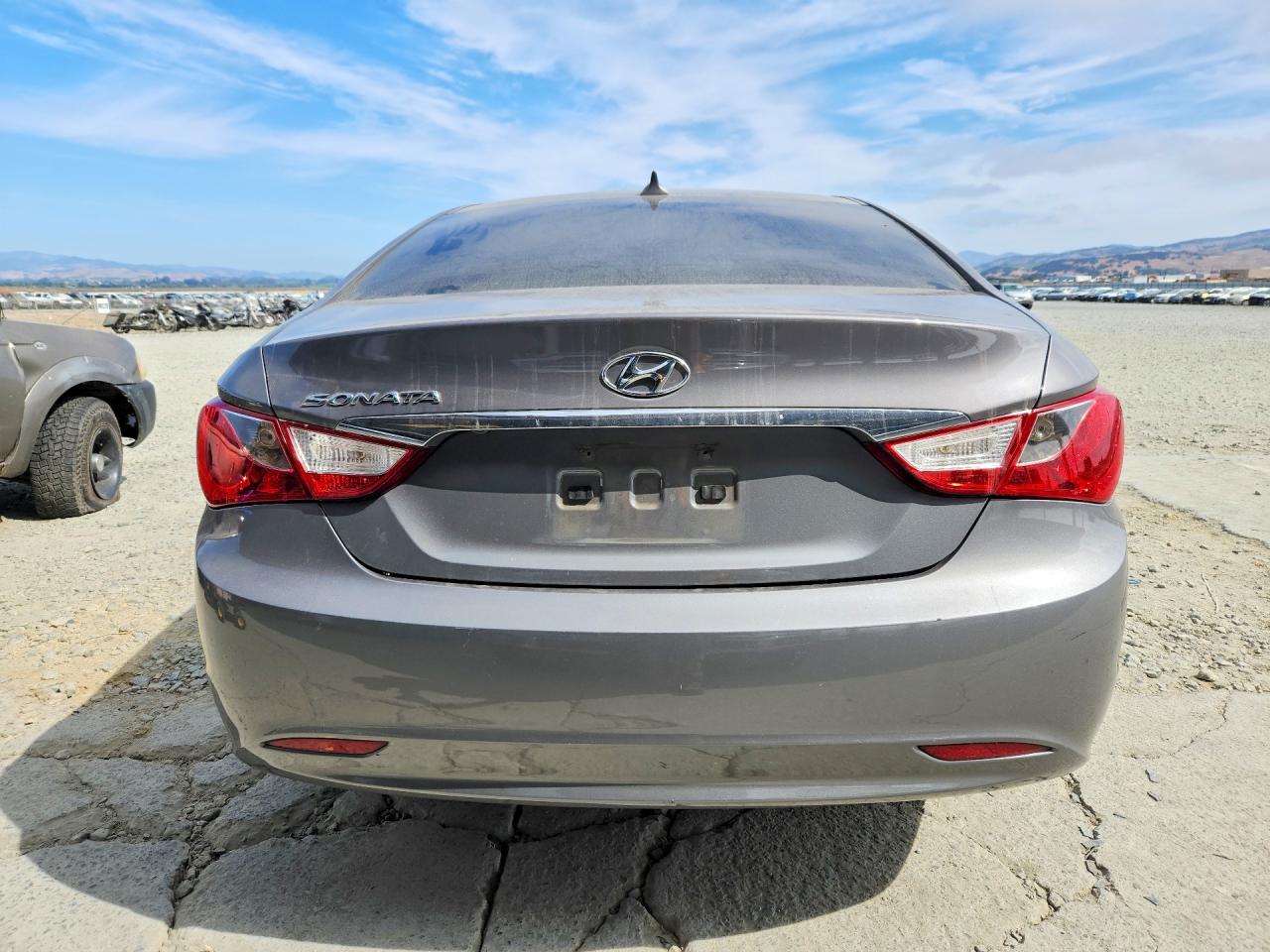 2013 Hyundai Sonata Gls Gray vin: 5NPEB4AC4DH734407