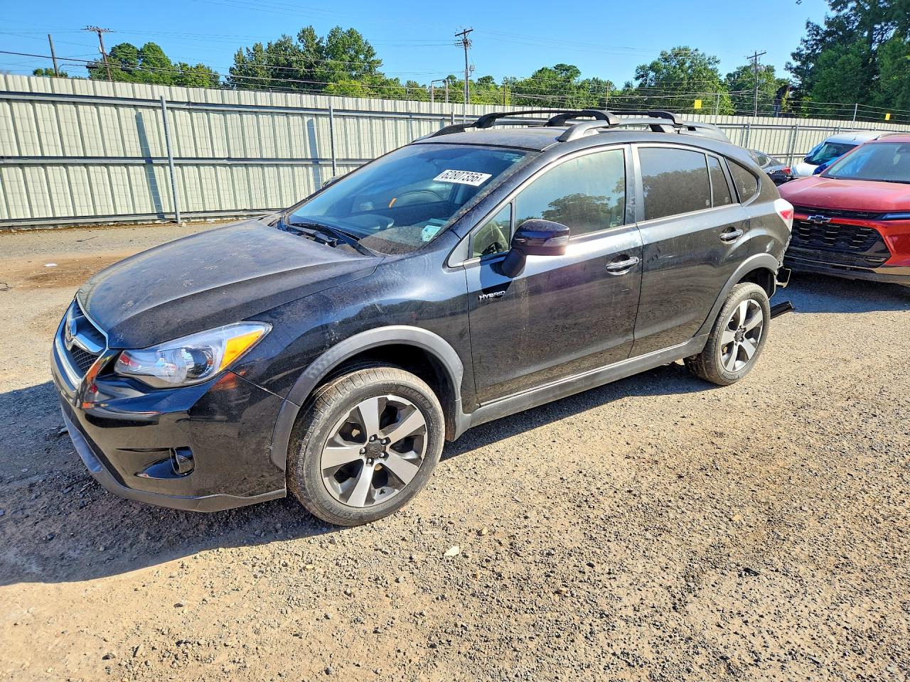 2015 Subaru Xv Crosstrek 2.0i Hybrid Touring Black vin: JF2GPBPC8FH289419