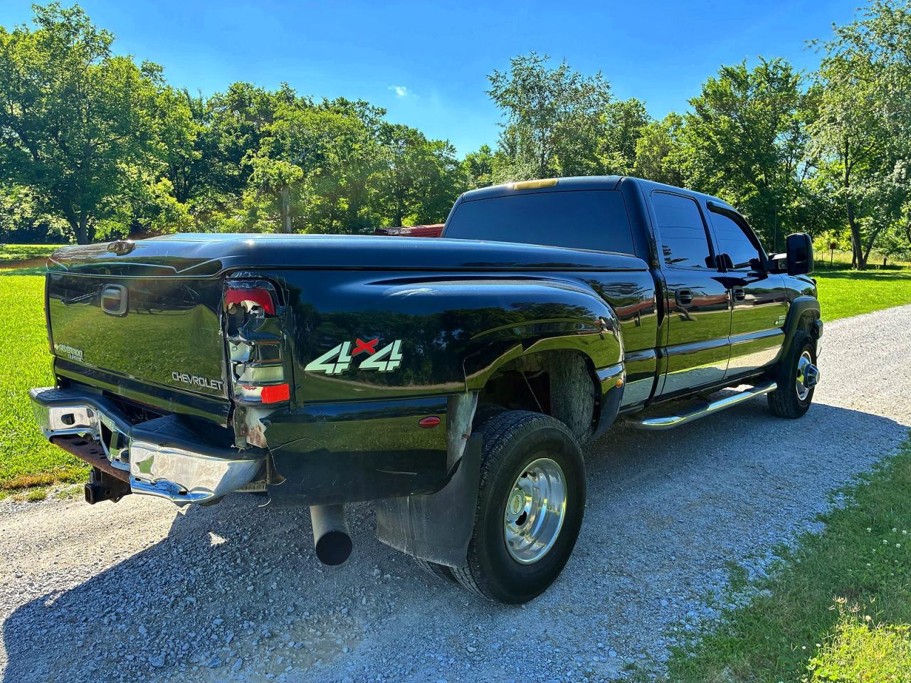 2007 Chevrolet Silverado K3500 Black vin: 1GCJK33DX7F131930