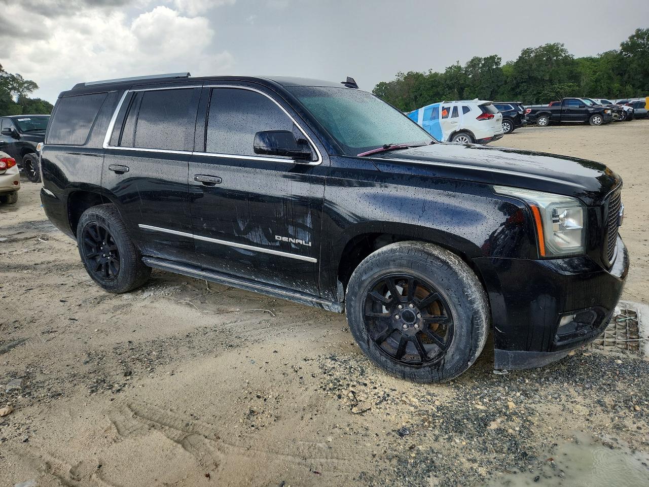 2015 Gmc Yukon Denali Black vin: 1GKS2CKJ1FR726565