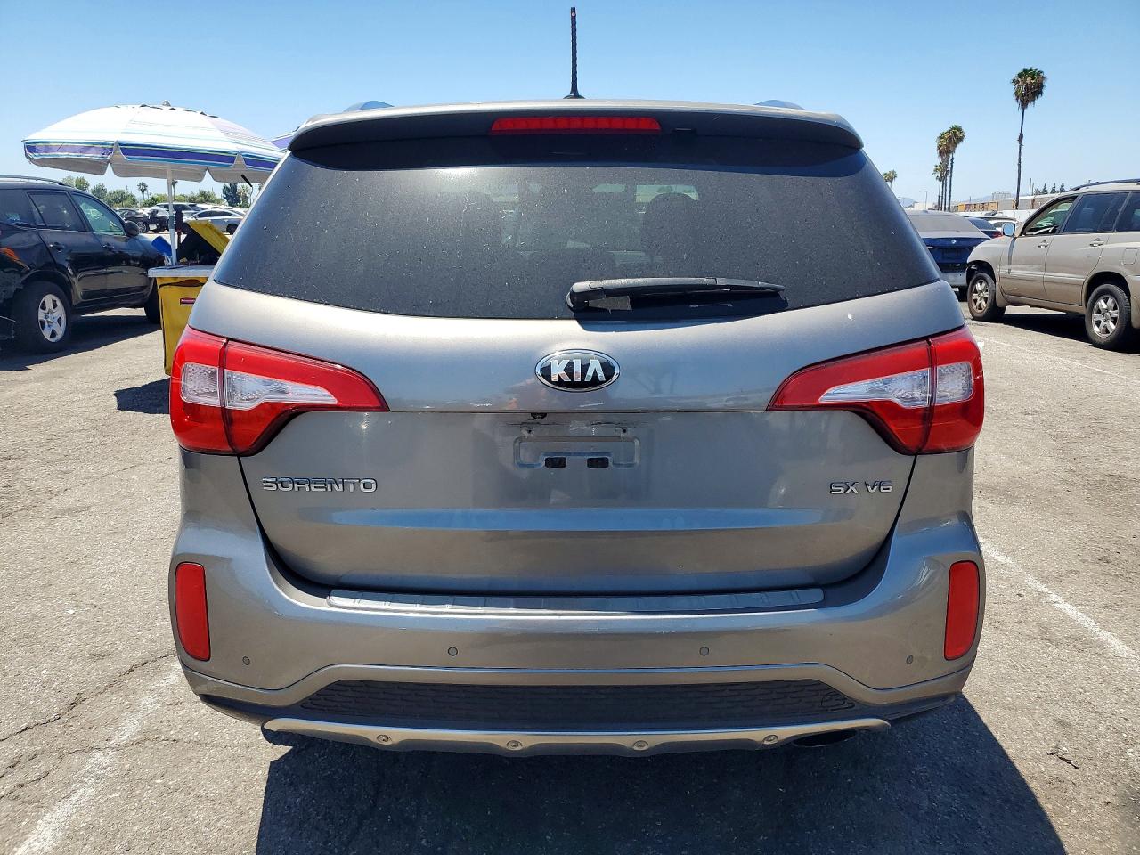 2015 Kia Sorento Sx Gray vin: 5XYKW4A77FG654054