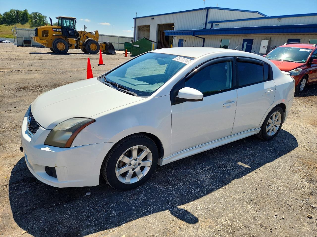 2010 Nissan Sentra 2.0 Белый vin: 3N1AB6AP1AL663534