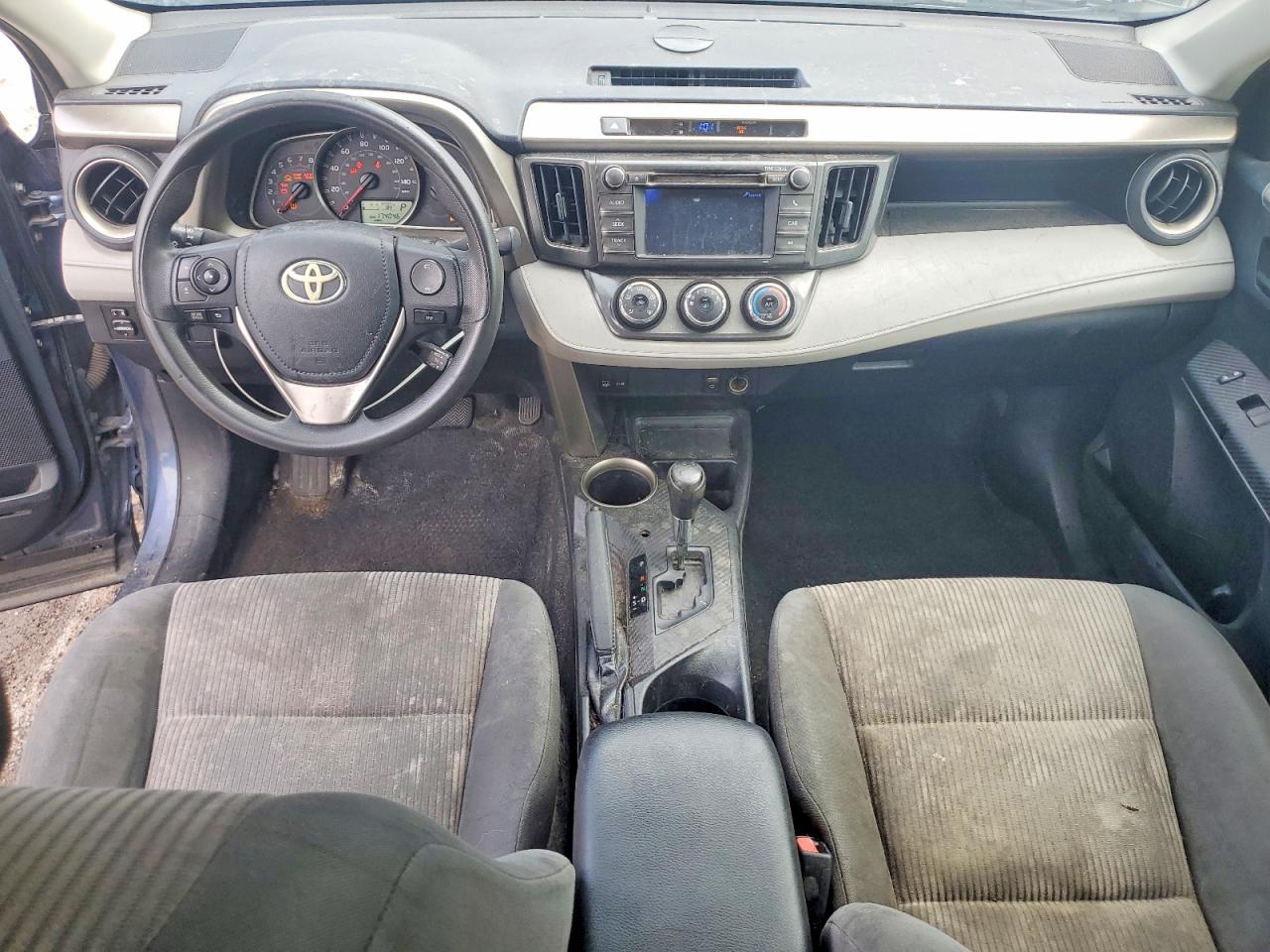 2013 Toyota Rav4 Le Синий vin: 2T3BFREV4DW094692