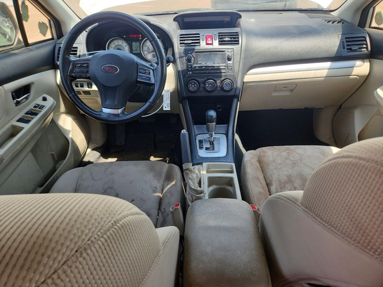 2013 Subaru Impreza Sport Premium White vin: JF1GPAL61DH210314