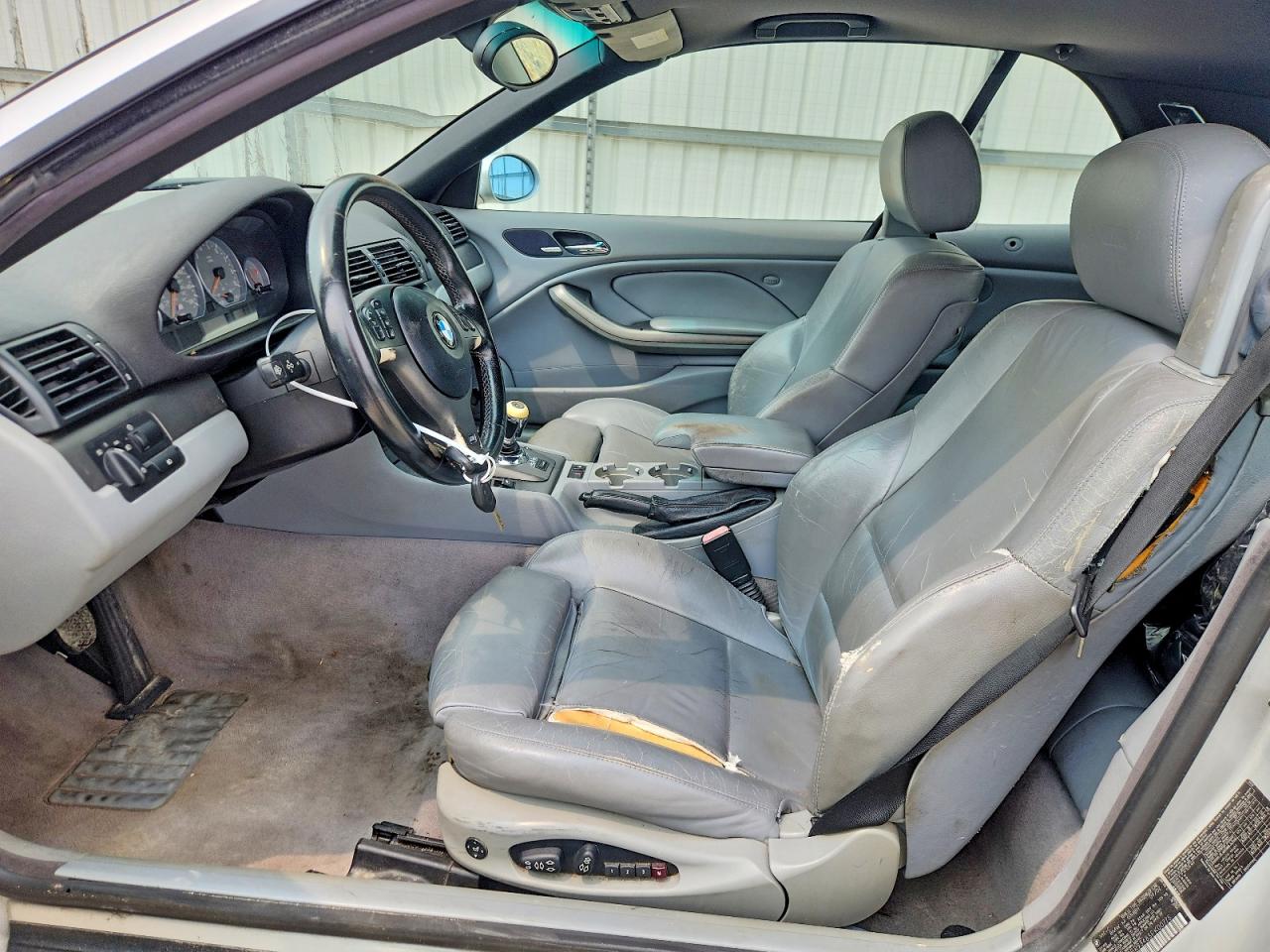 2003 Bmw M3 Silver vin: WBSBR93483PK00775