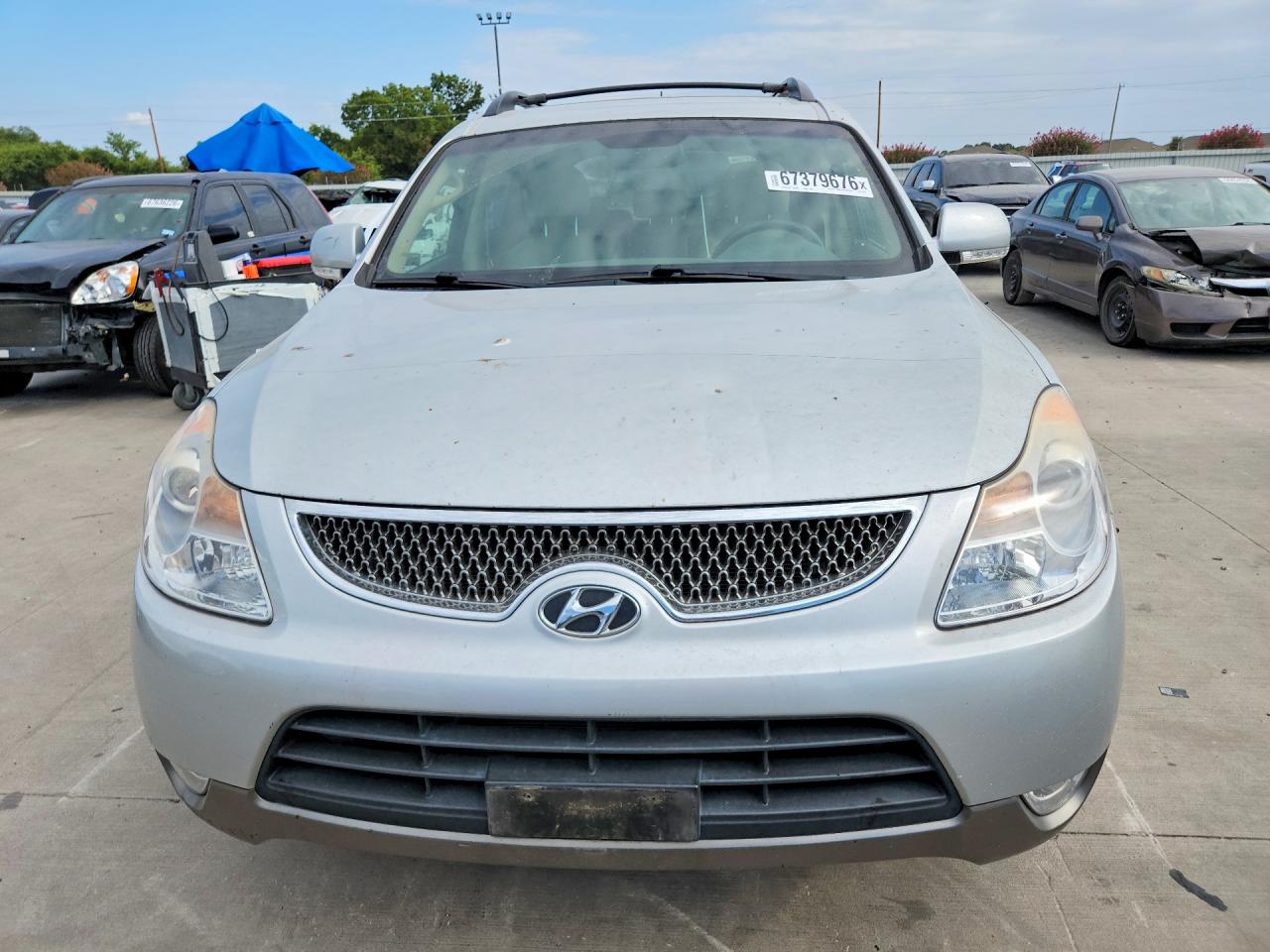 2011 Hyundai Veracruz Limited Silver vin: KM8NUDCC5BU146747