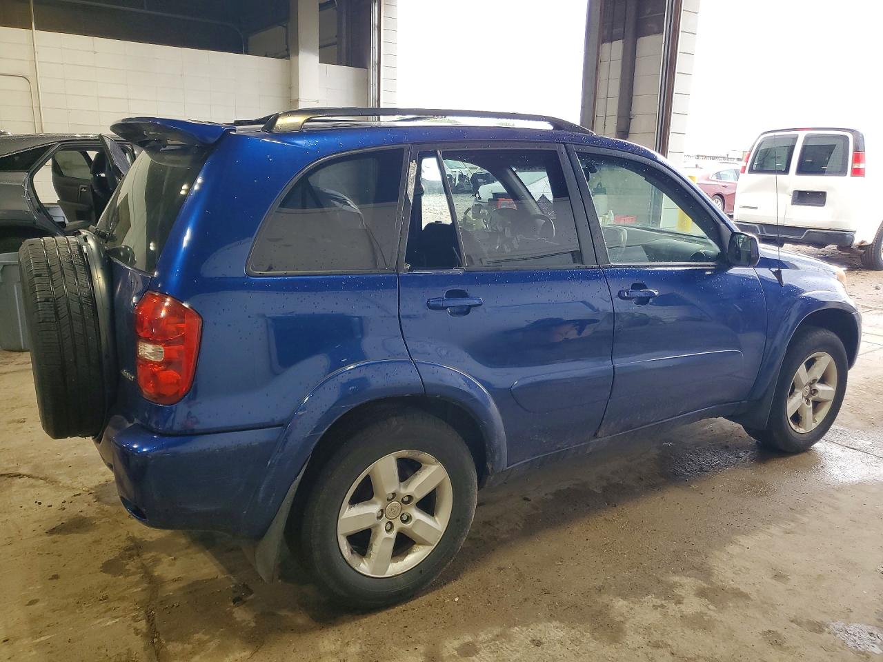 2004 Toyota Rav4 Base Blue vin: JTEHD20V246007741