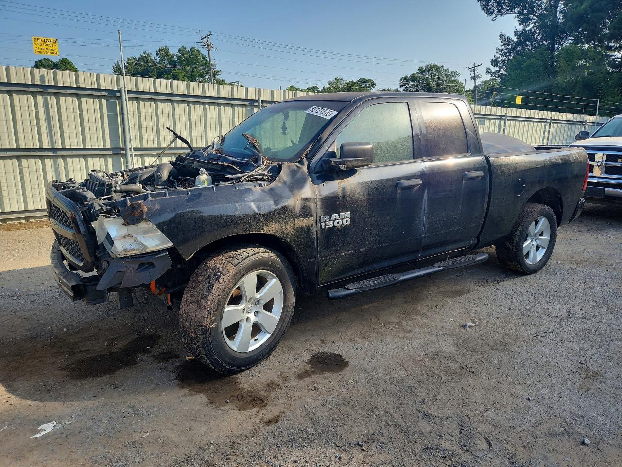2015 Ram 1500 St Черный vin: 1C6RR6FT6FS505434