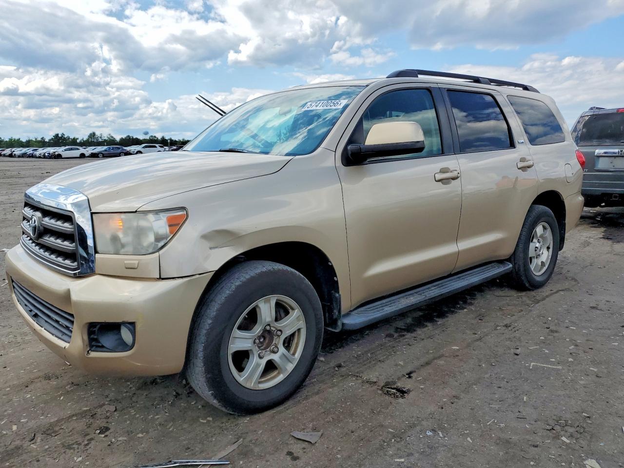 2012 Toyota Sequoia Sr5 Gold vin: 5TDZM5G17CS003986