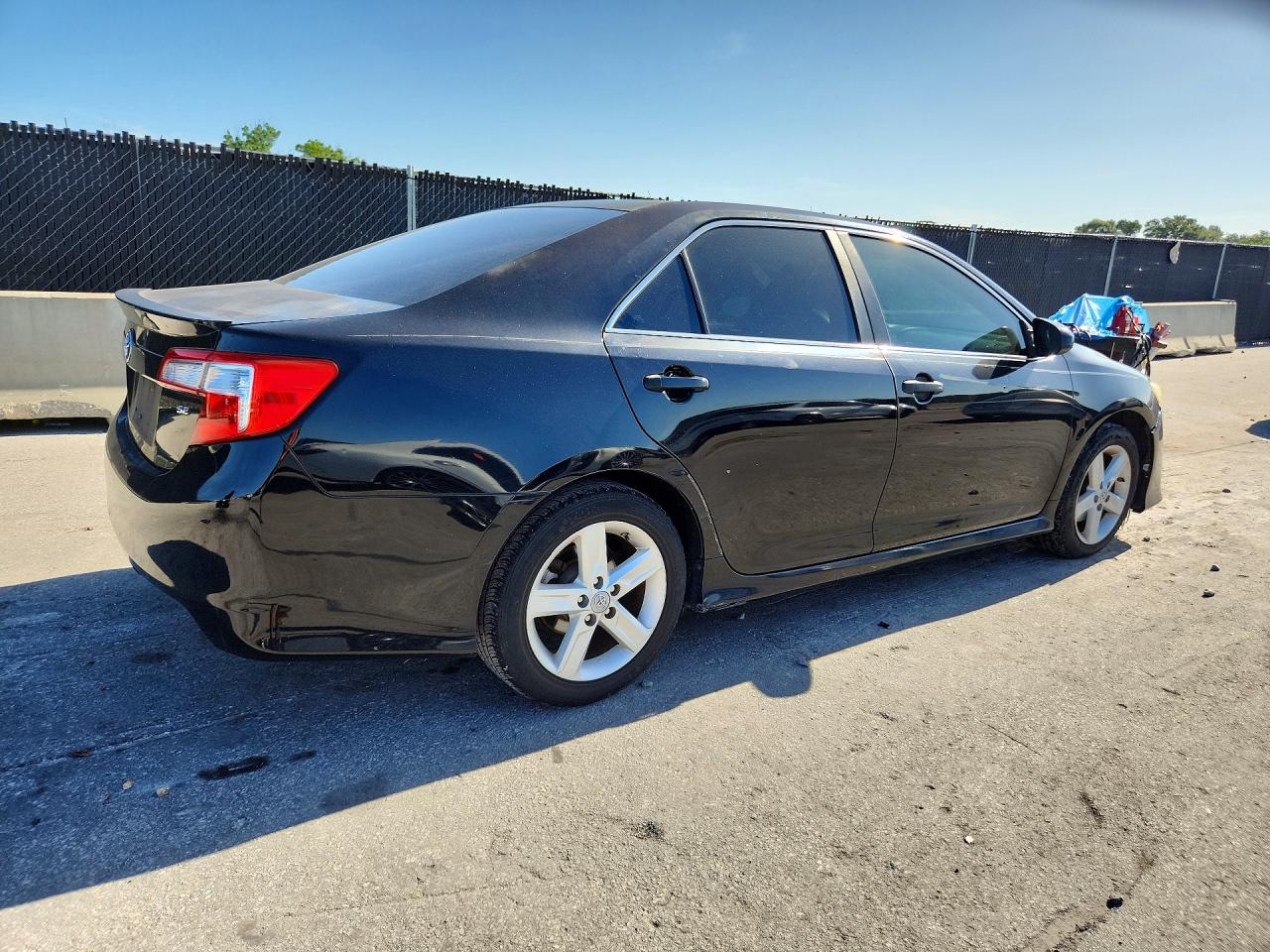 2012 Toyota Camry Se Черный vin: 4T1BF1FK2CU610318