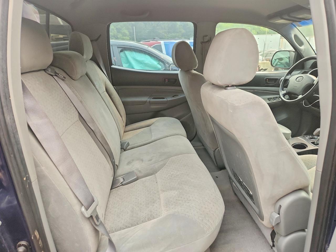 2008 Toyota Tacoma Double Cab Prerunner Blue vin: 3TMJU62N78M059396