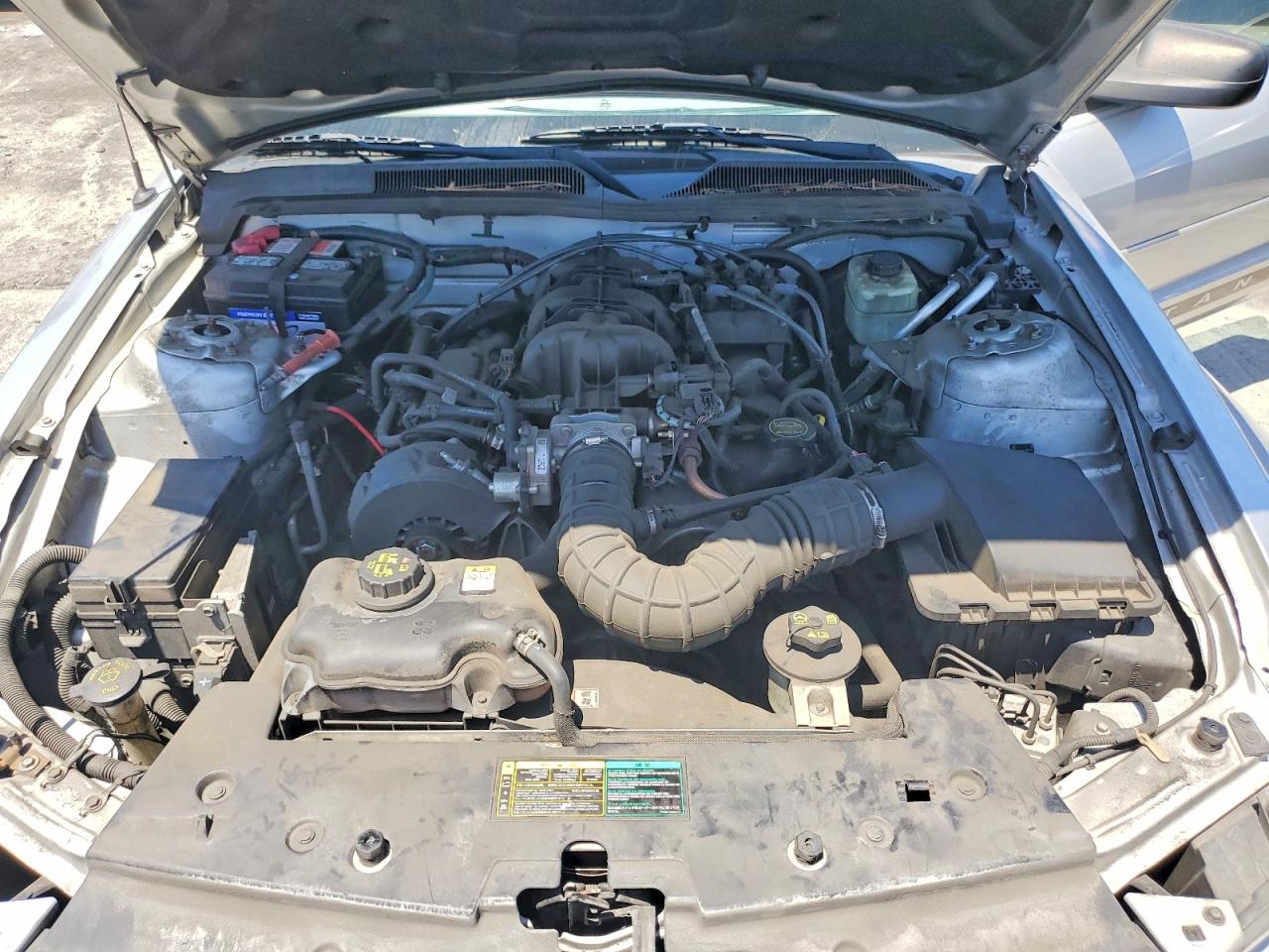 2005 Ford Mustang Silver vin: 1ZVFT80N255210781
