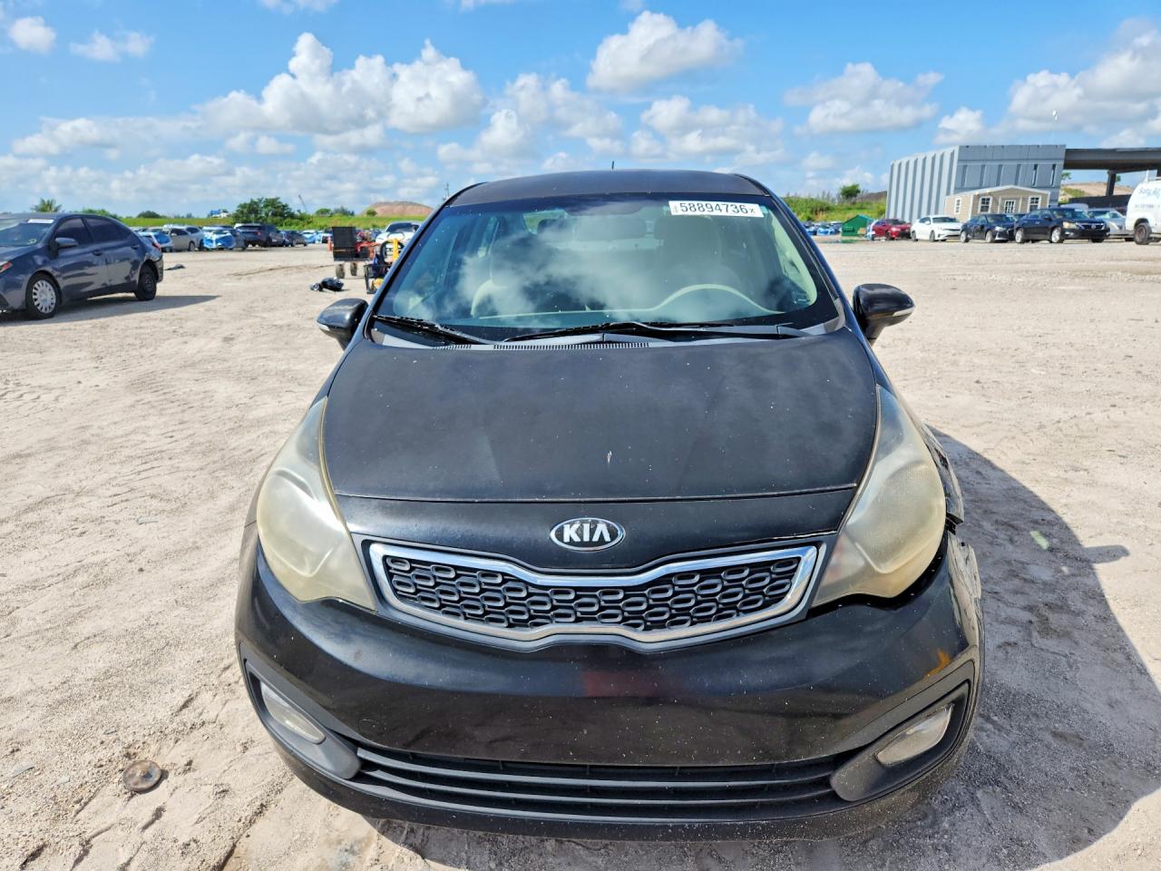 2014 Kia Rio Ex Black vin: KNADN4A39E6396692