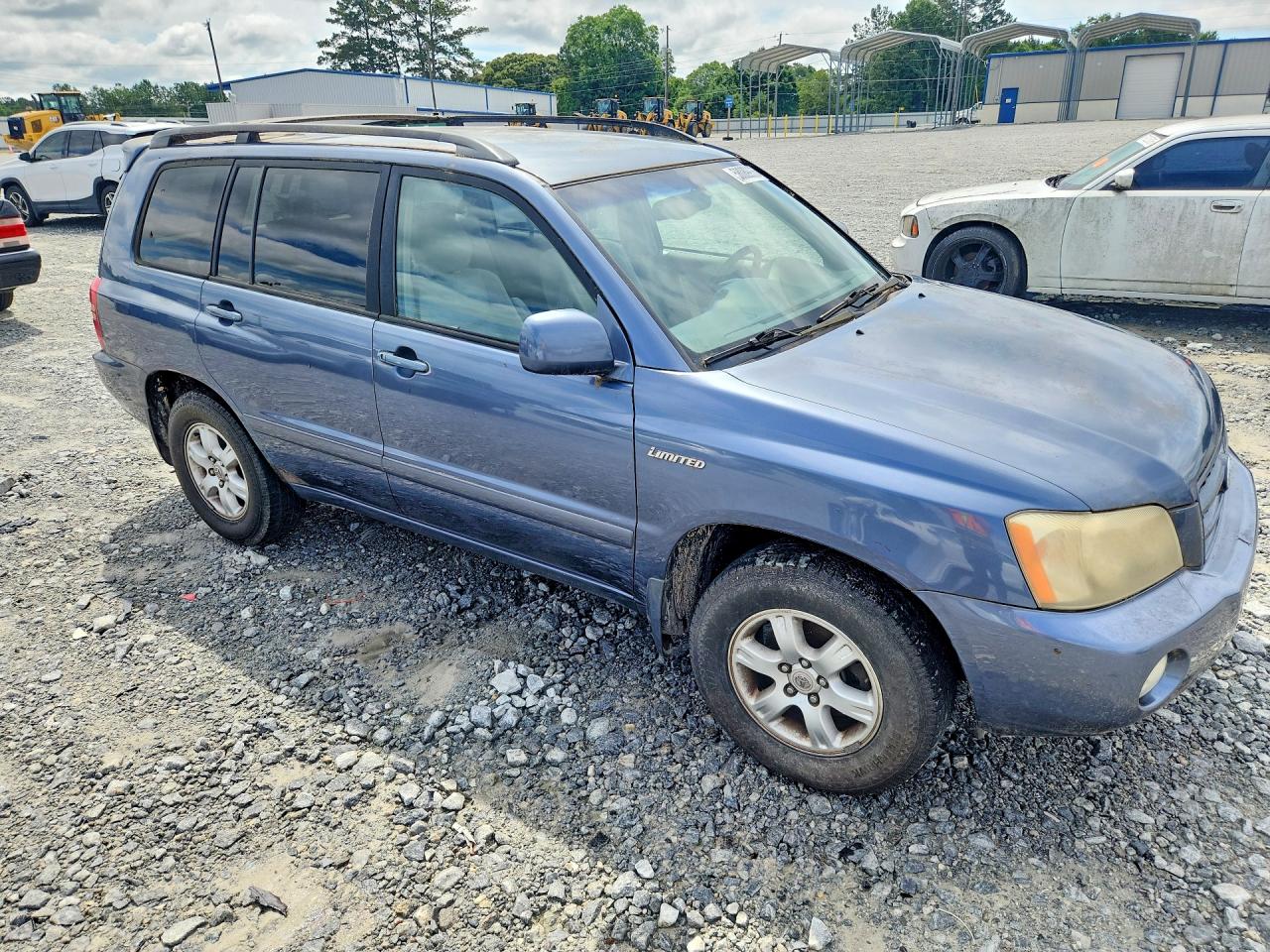 2003 Toyota Highlander Limited Синий vin: JTEGF21A630121261