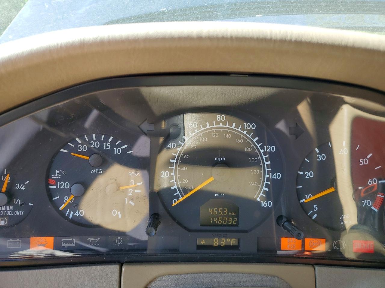 1999 Mercedes-benz S 320 Черный vin: WDBGA33G4XA431062
