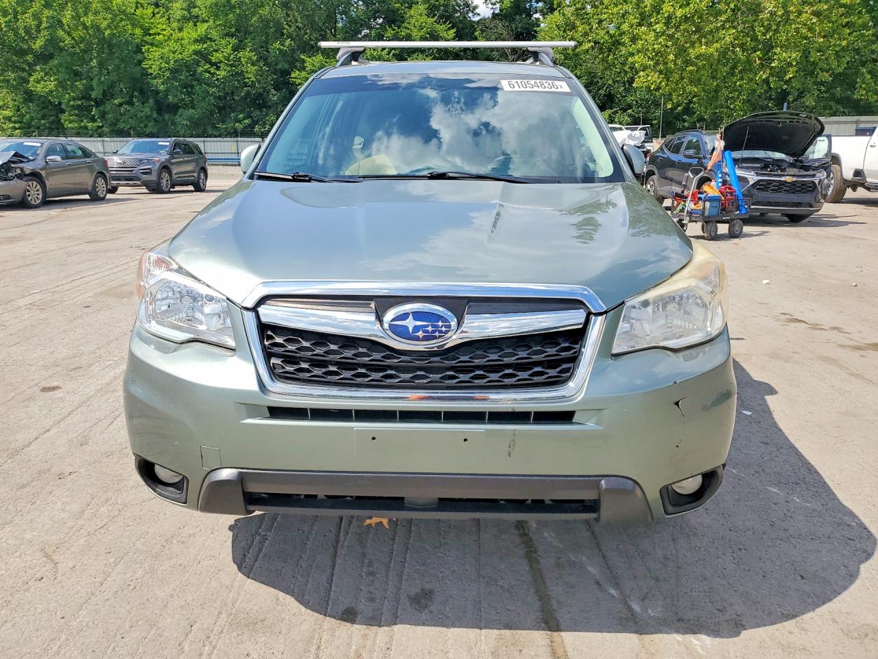 2015 Subaru Forester 2.5i Limited Green vin: JF2SJAHC8FH546325
