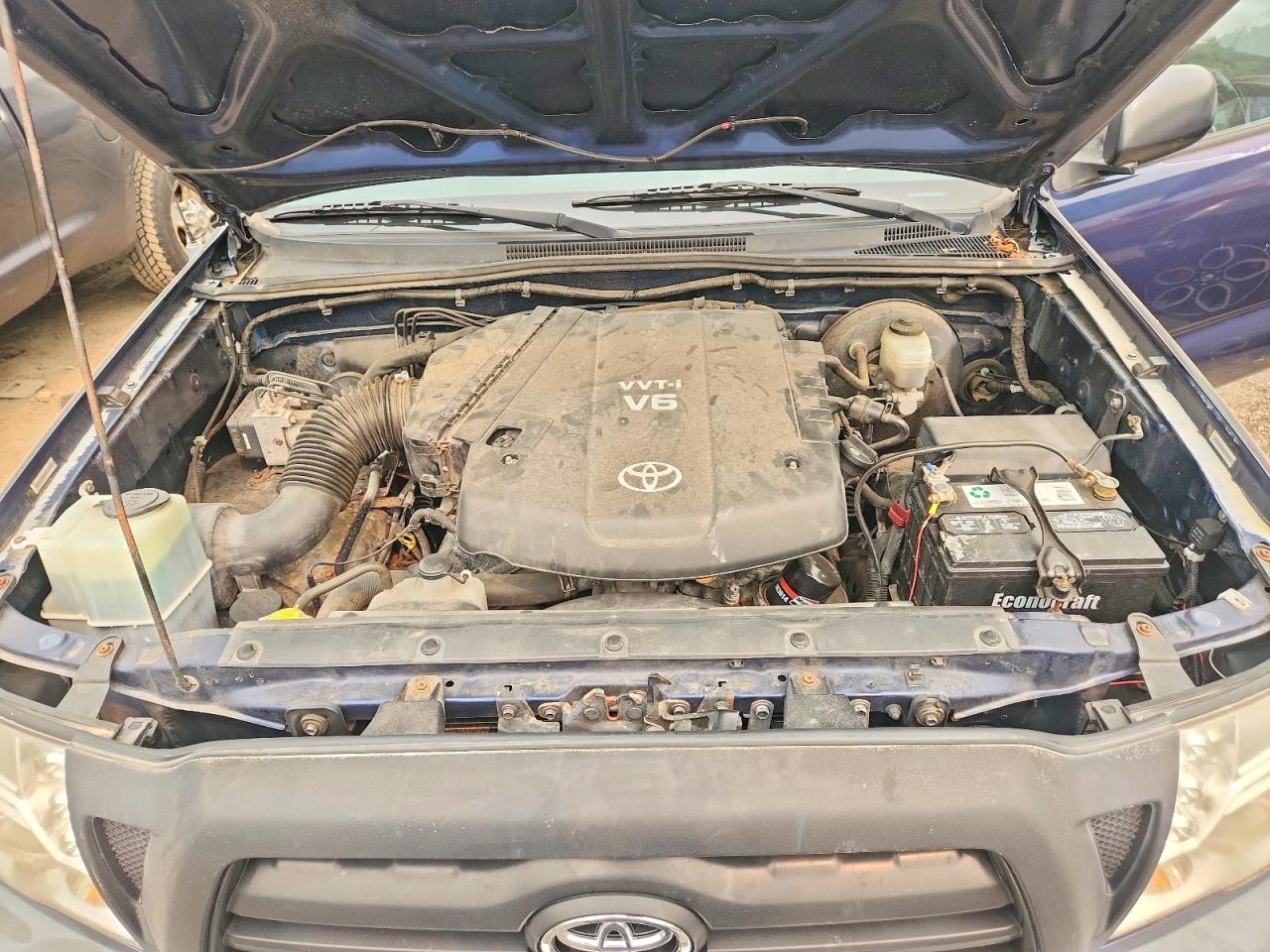 2008 Toyota Tacoma Double Cab Prerunner Blue vin: 3TMJU62N78M059396