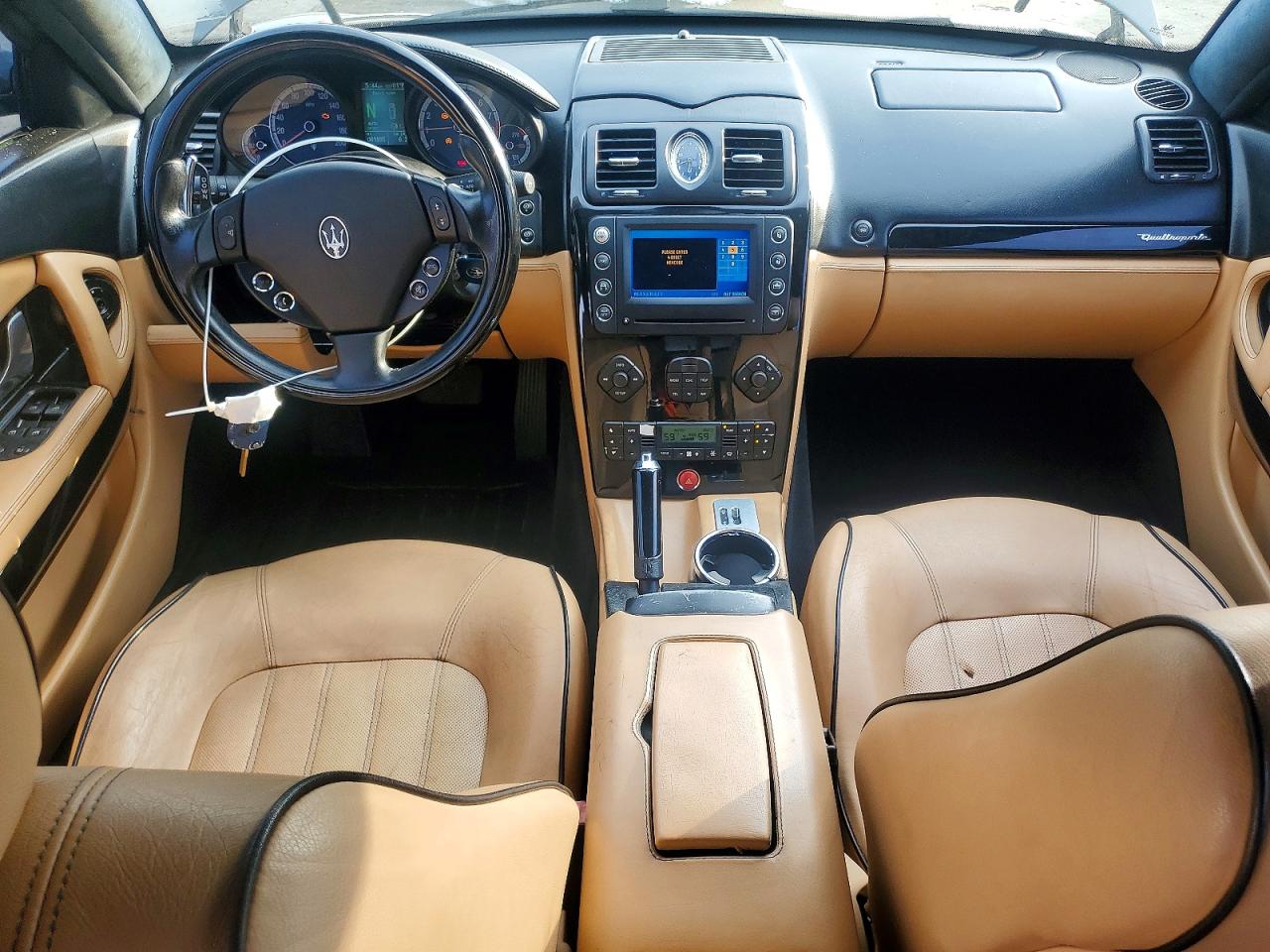 2006 Maserati Quattroporte M139 Black vin: ZAMCE39A260021514
