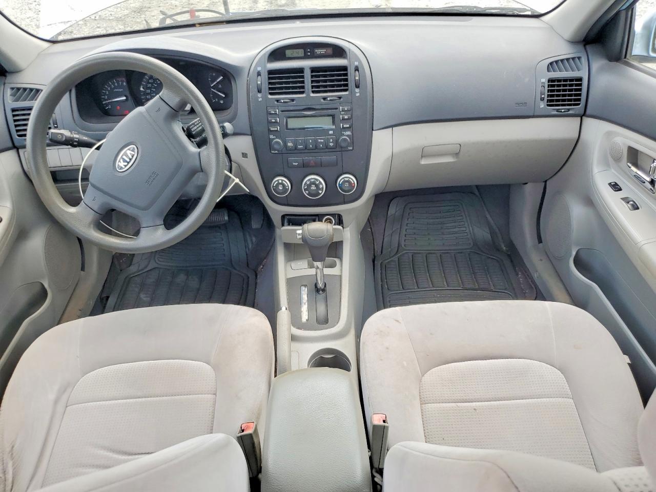2008 Kia Spectra Lx Blue vin: KNAFE121085497277