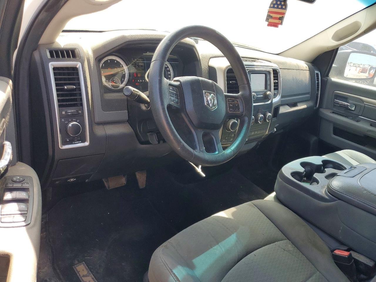 2014 Ram 1500 Slt White vin: 1C6RR7GT9ES149970