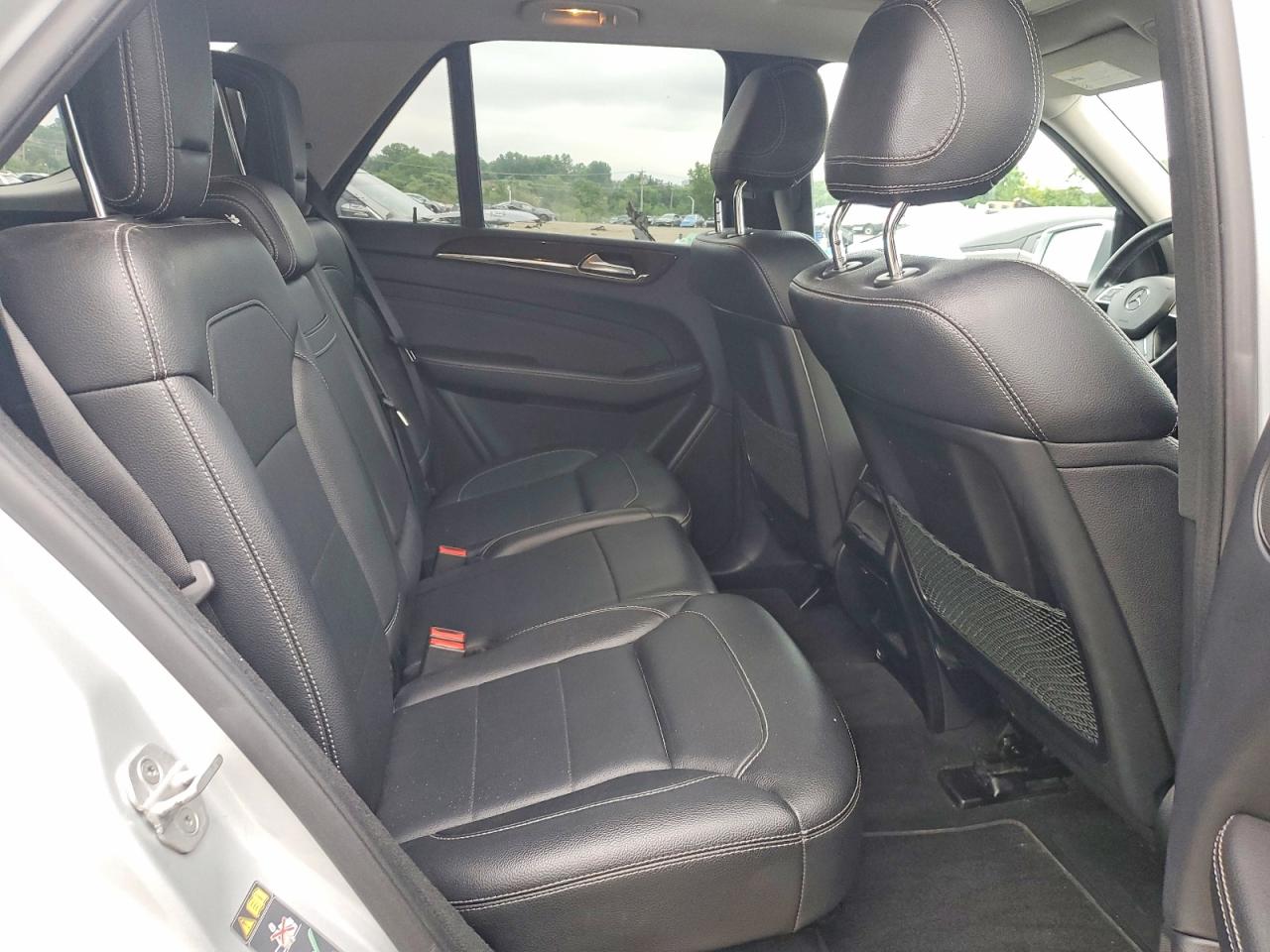 2015 Mercedes-benz Ml 350 4matic Silver vin: 4JGDA5HB1FA471266