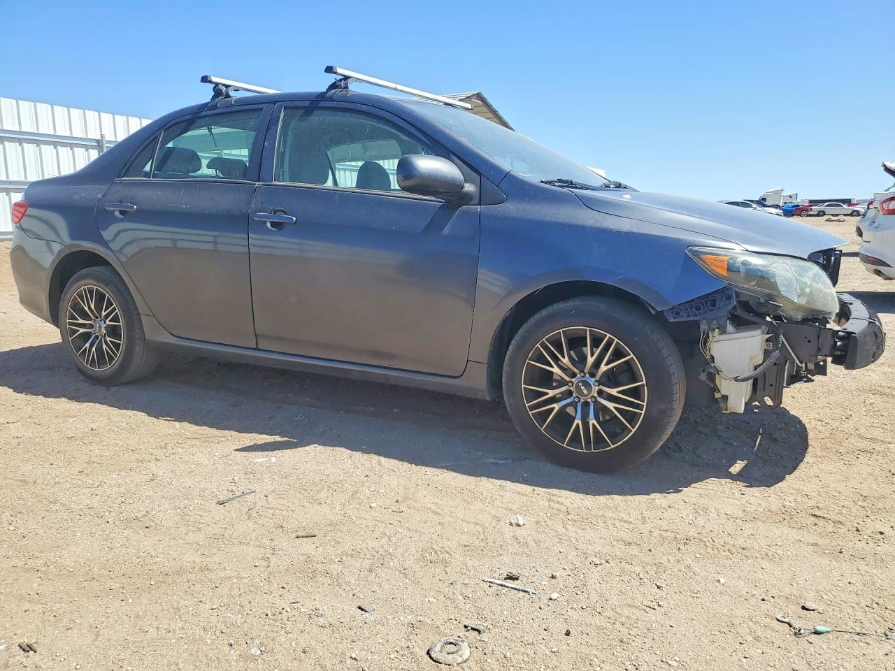 2010 Toyota Corolla Le Gray vin: 2T1BU4EE5AC425133