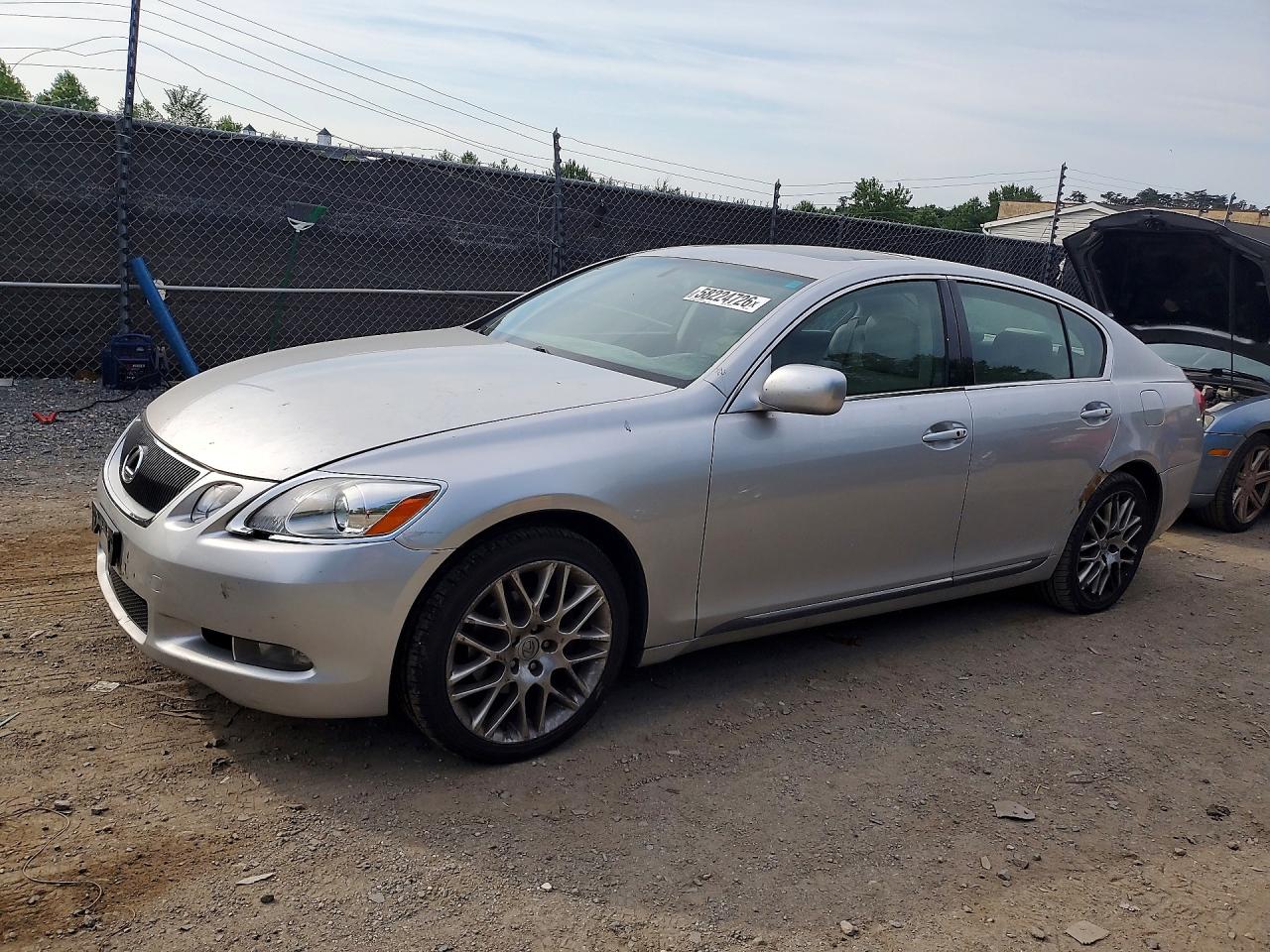 2006 Lexus Gs 300 Silver vin: JTHCH96S260001502