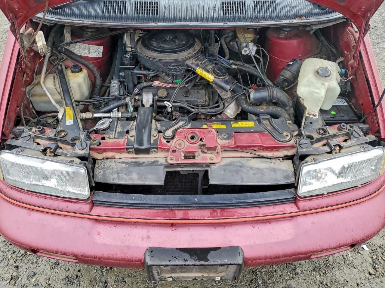 1990 Chevrolet Lumina Apv Бордовый vin: 1GNCU06D0LT141091